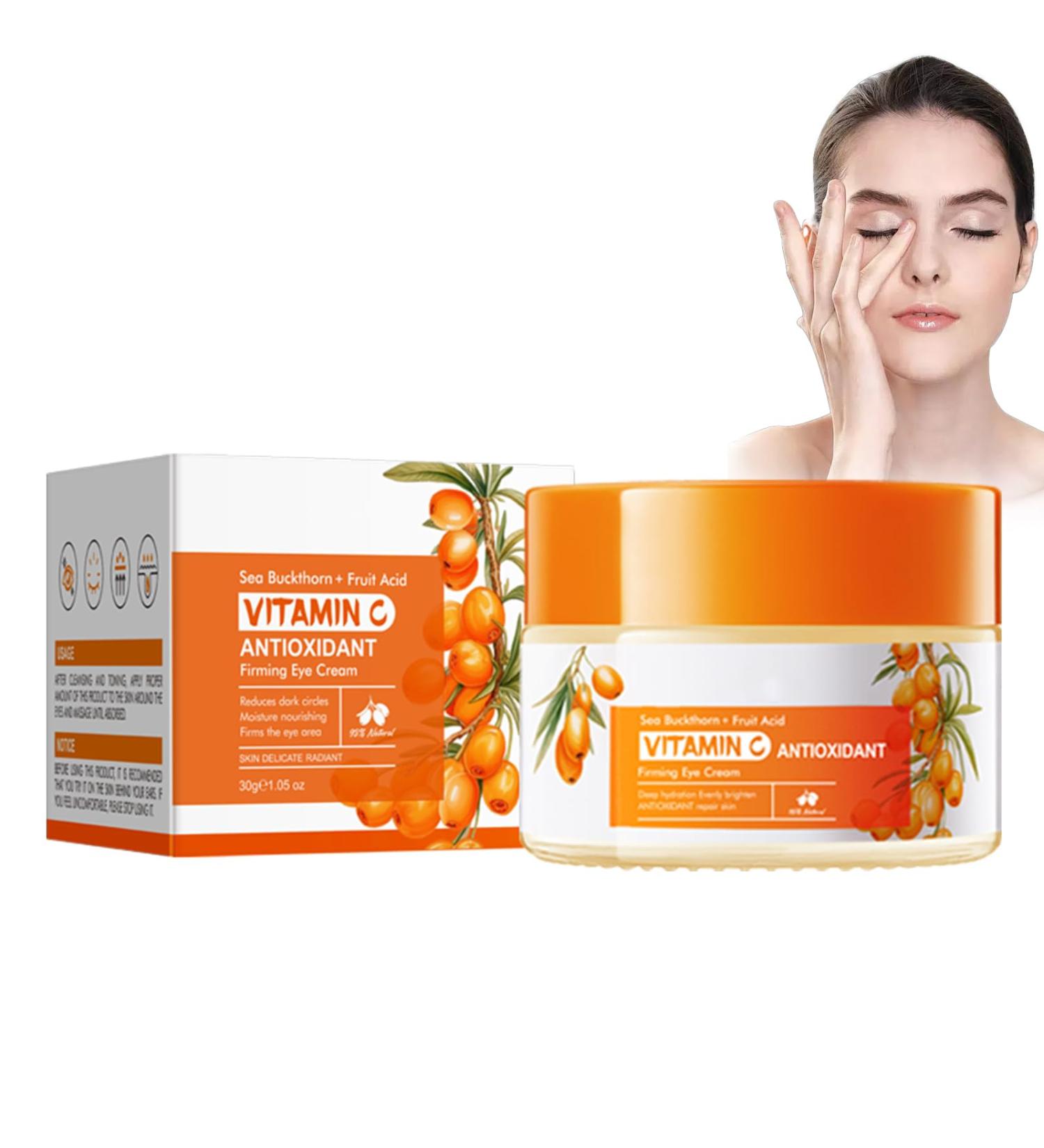Sea Buckthorn Vitamine C Antioxidant Firming Eye Cream - Buy Online on GoSupps.com