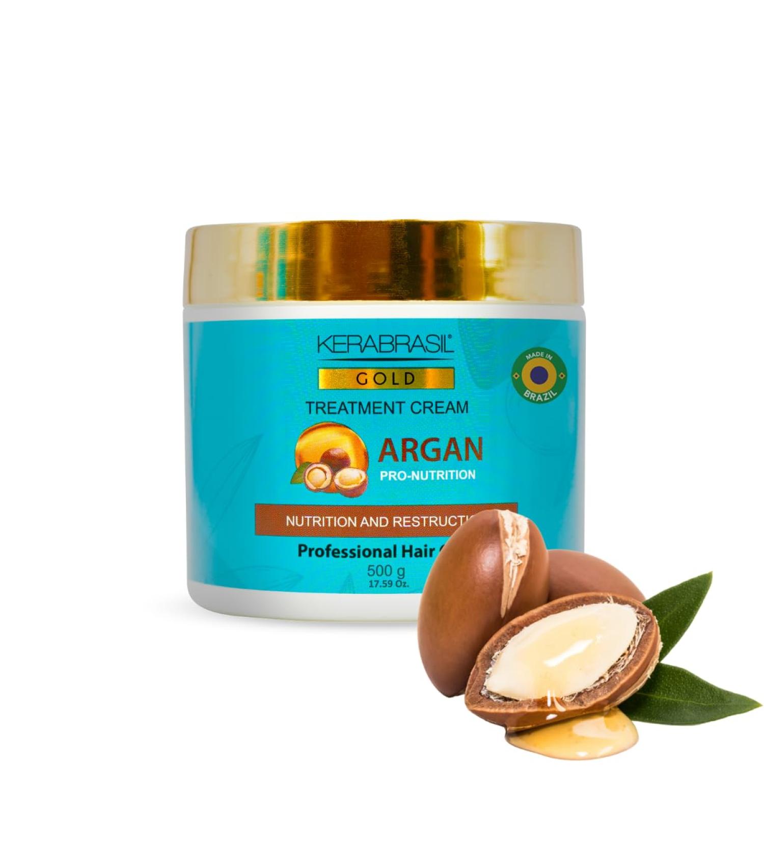Argan Oil Hair Mask 500g - Intense Hydration & Repair | Vitamin E & Omega 3 | Keratin Infused | Restore Damaged Hair | Professional-Grade Treatment - Buy Online on GoSupps.com
