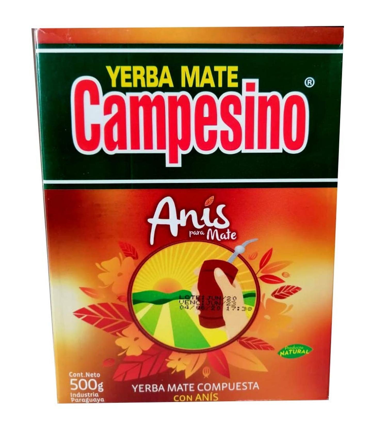Yerba Mate Campesino Anis 500g