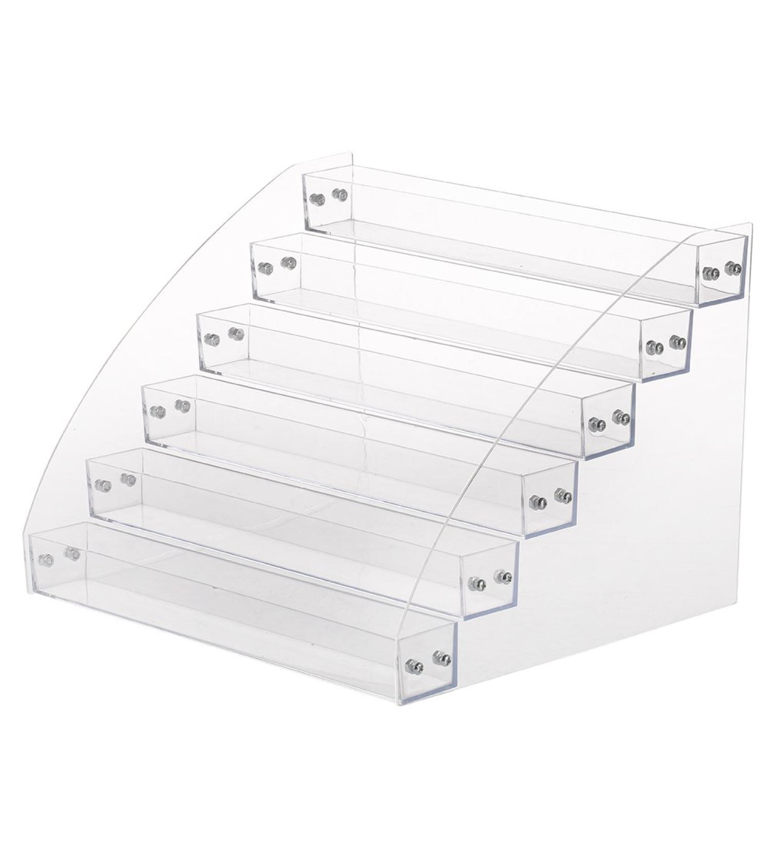  Dioche Clear Acrylic Nail Polish Holder for Makeup Display Stand (6th Tier) - Buy Online on GoSupps.com