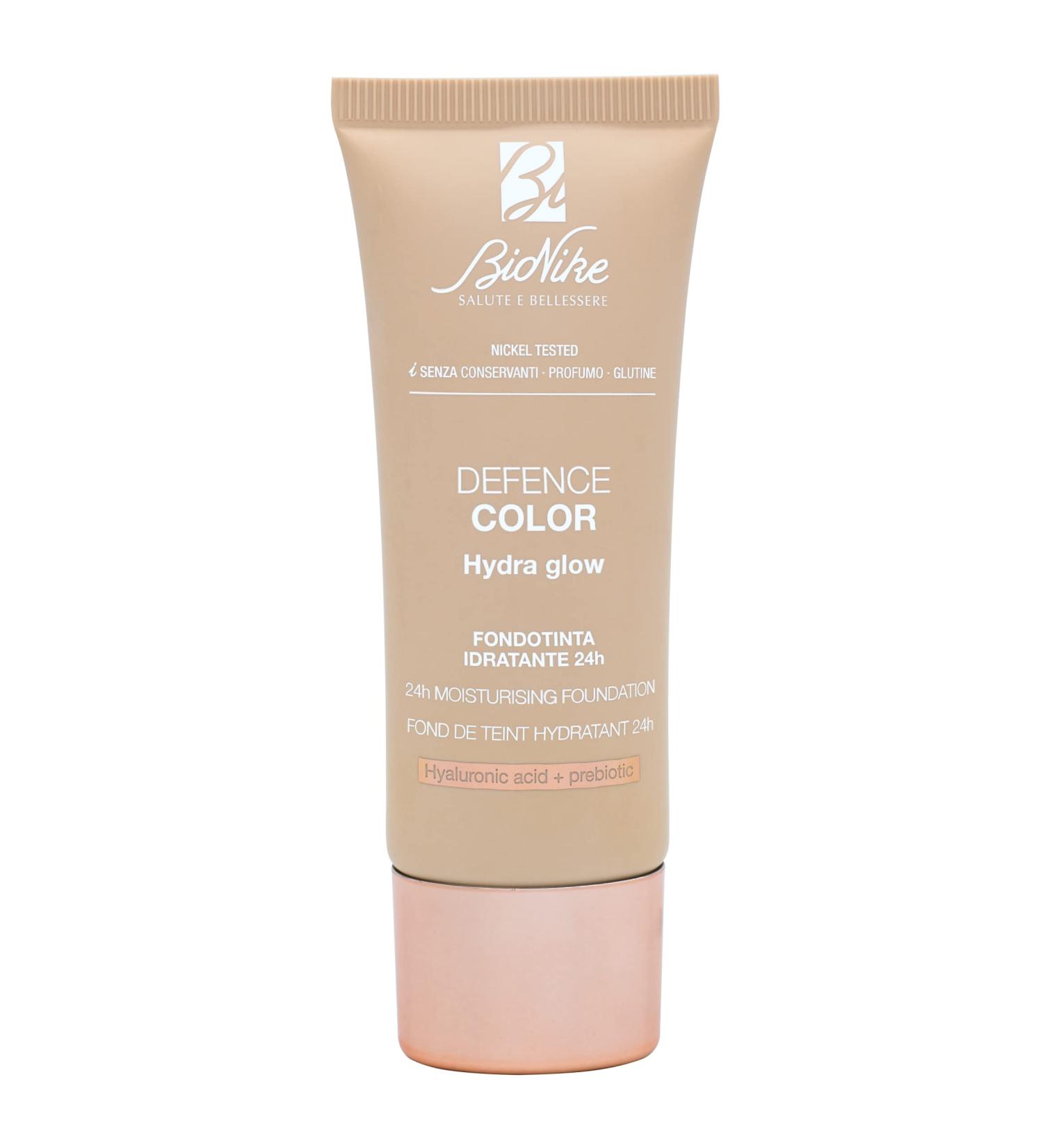 BioNike Defence Color Hydra Glow Hydratant 24 h 30 ml - 105 Miel - Buy Online on GoSupps.com