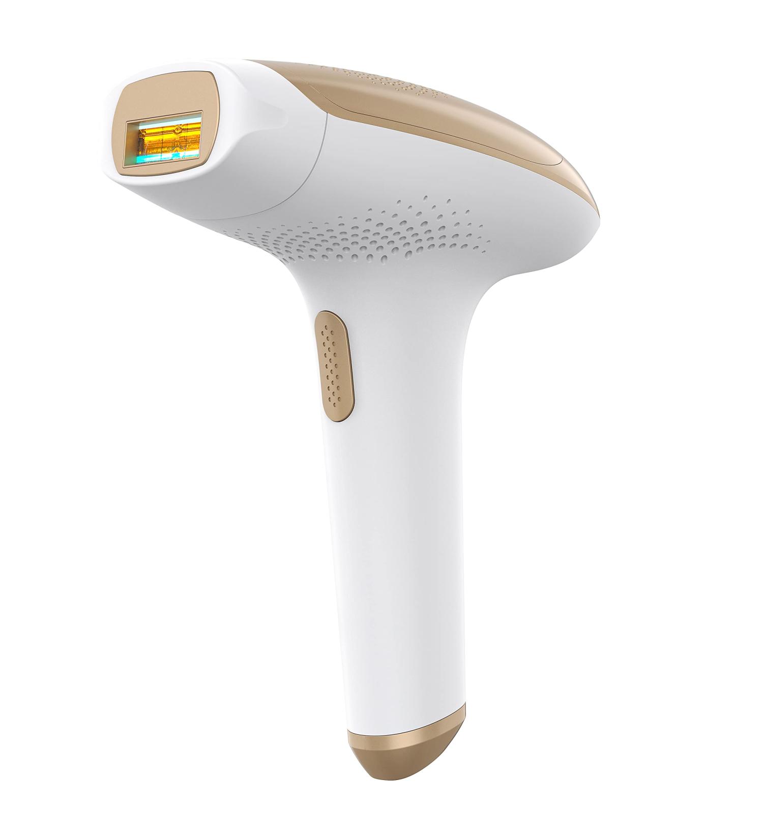 Yachyee 999,999 Flashes Laser Hair Removal Device for Women and Men - Permanent Painless IPL At-Home Hair Removal for Face, Armpits, Legs, Arms, Bikini Line - Includes Goggles (Gold) - Buy Online on GoSupps.com