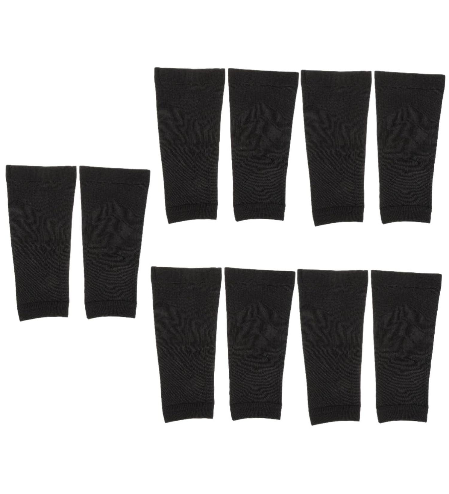 BESPORTBLE 10 Pairs Calf Compression Socks for Sports | Youth Basketball Leg Sleeves & Shin Guard Sleeves | International Shipping Available - Buy Online on GoSupps.com