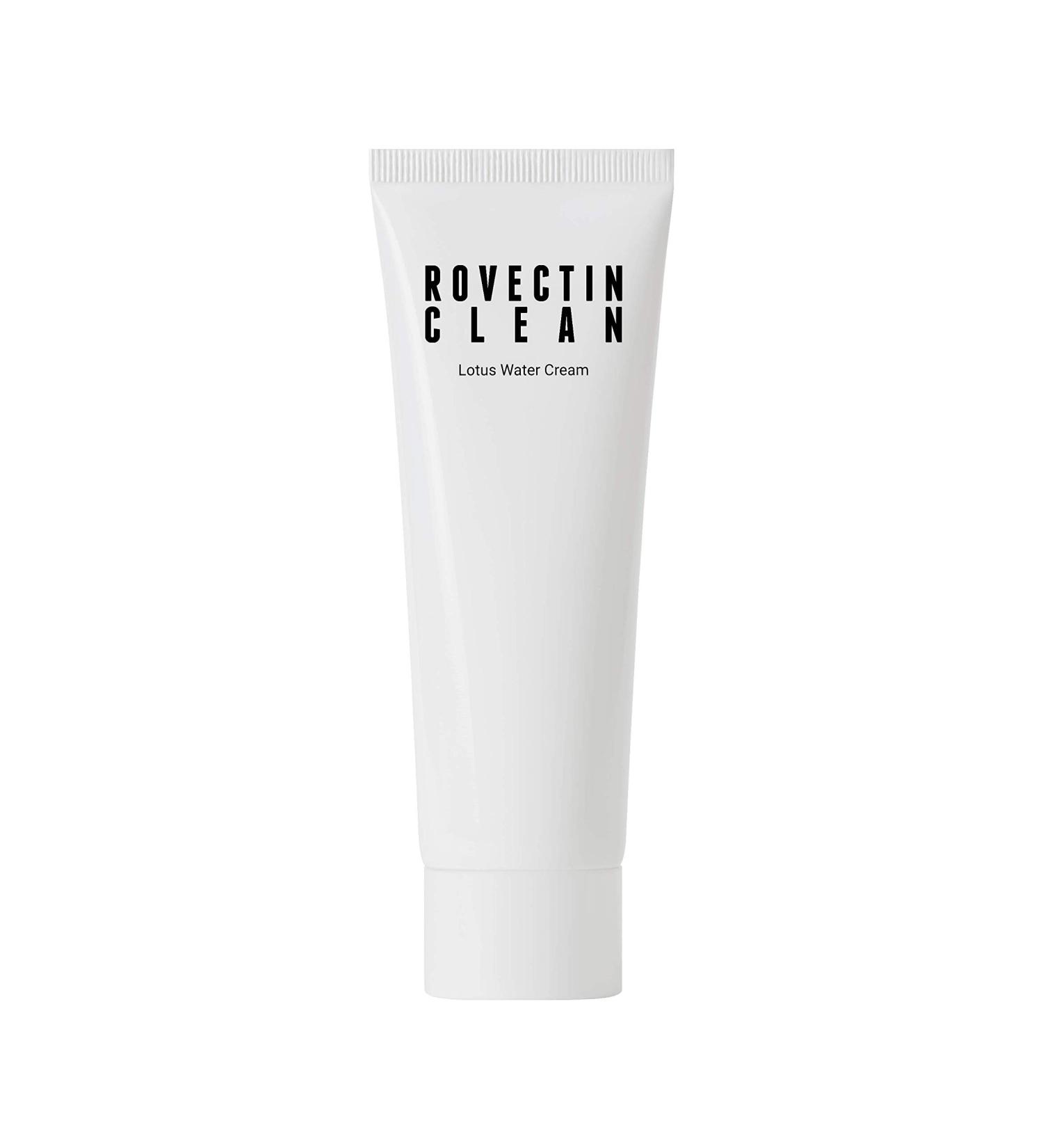 Rovectin Clean Lotus Water Cream 2.1 fl oz - Hydrating Lightweight Moisturizer - Buy Online on GoSupps.com