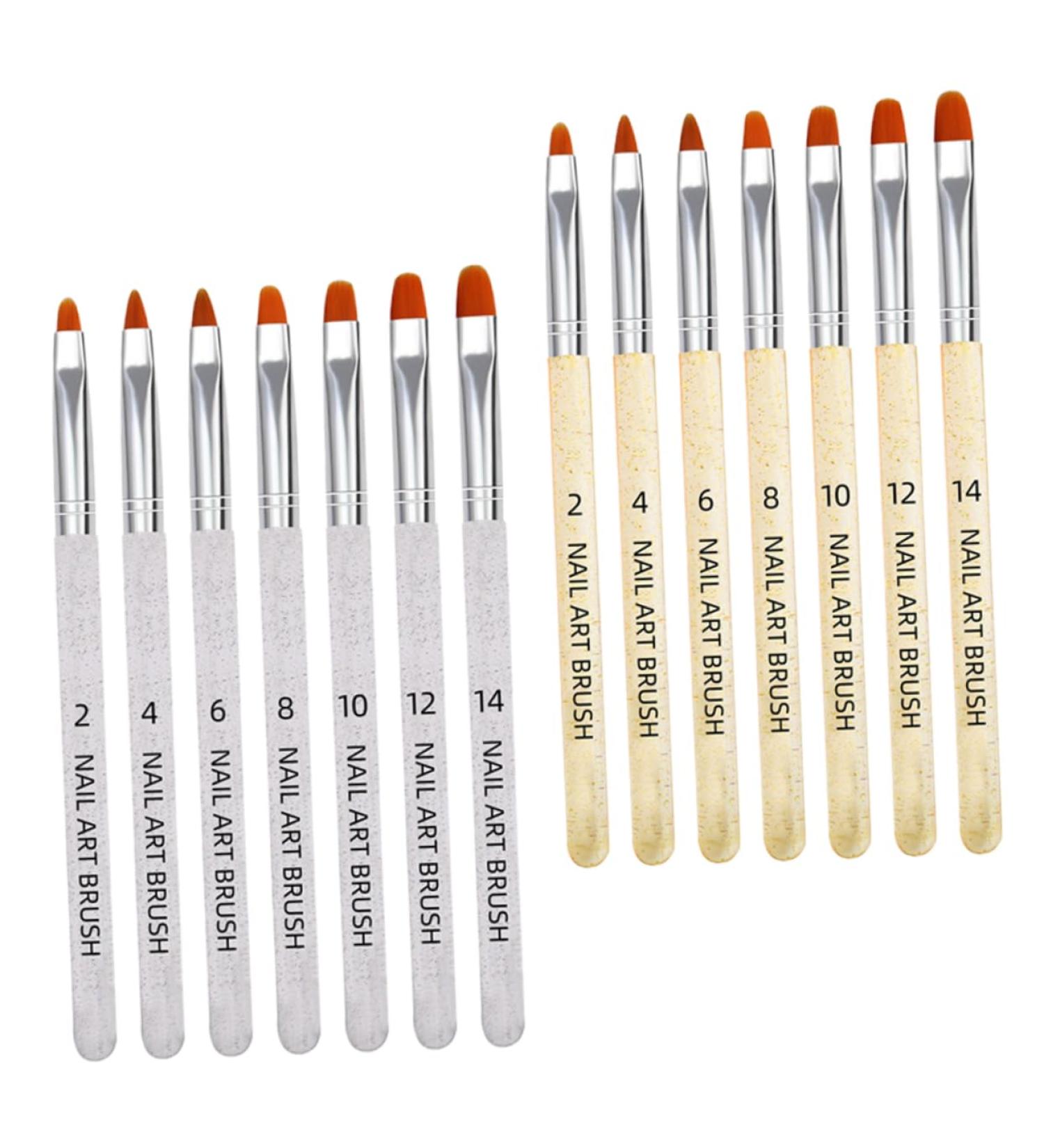 FRCOLOR Set of 14 Nail Polish Decoration Tools Drill Drawing Brush Pen Gel Nail Polish Kit Nail Art Pen Nail Decoration Tool Acrylic Decorate Nail Pen Nail Brush Set - Buy Online on GoSupps.com