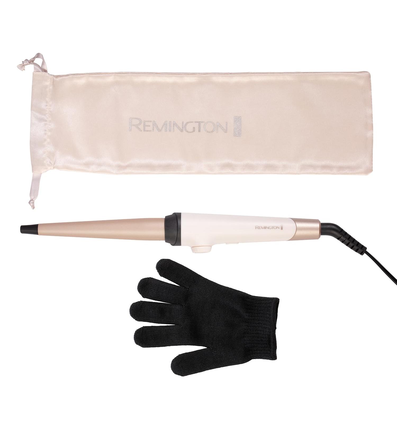 Remington Shea Soft Curling Wand - 13-25mm Ceramic Barrel Hair Curler with Shea Oil Microconditioners - Buy Online on GoSupps.com