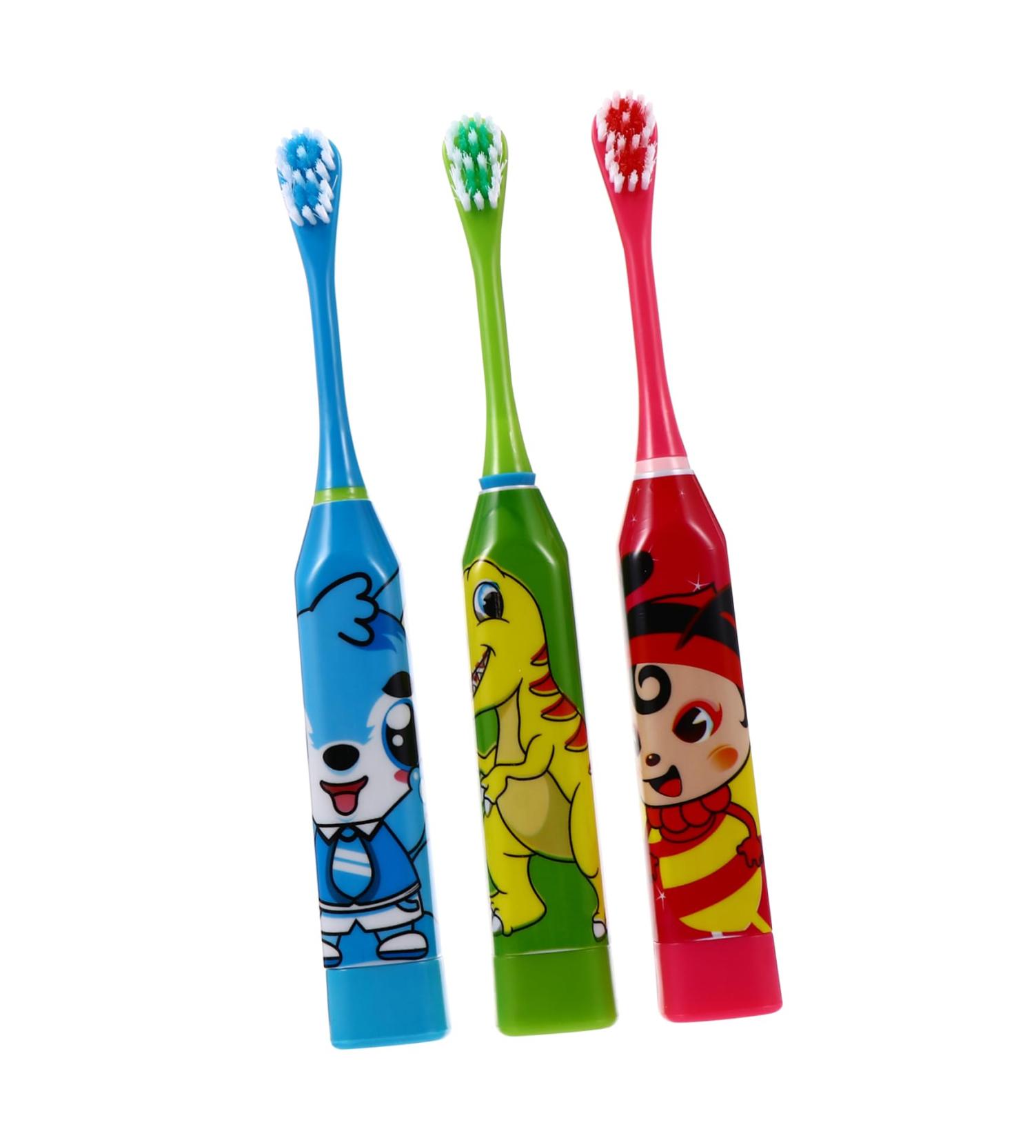 1 Set Electric Cartoon Toothbrush with Abs Tool - Best International Shipping - Buy Online on GoSupps.com
