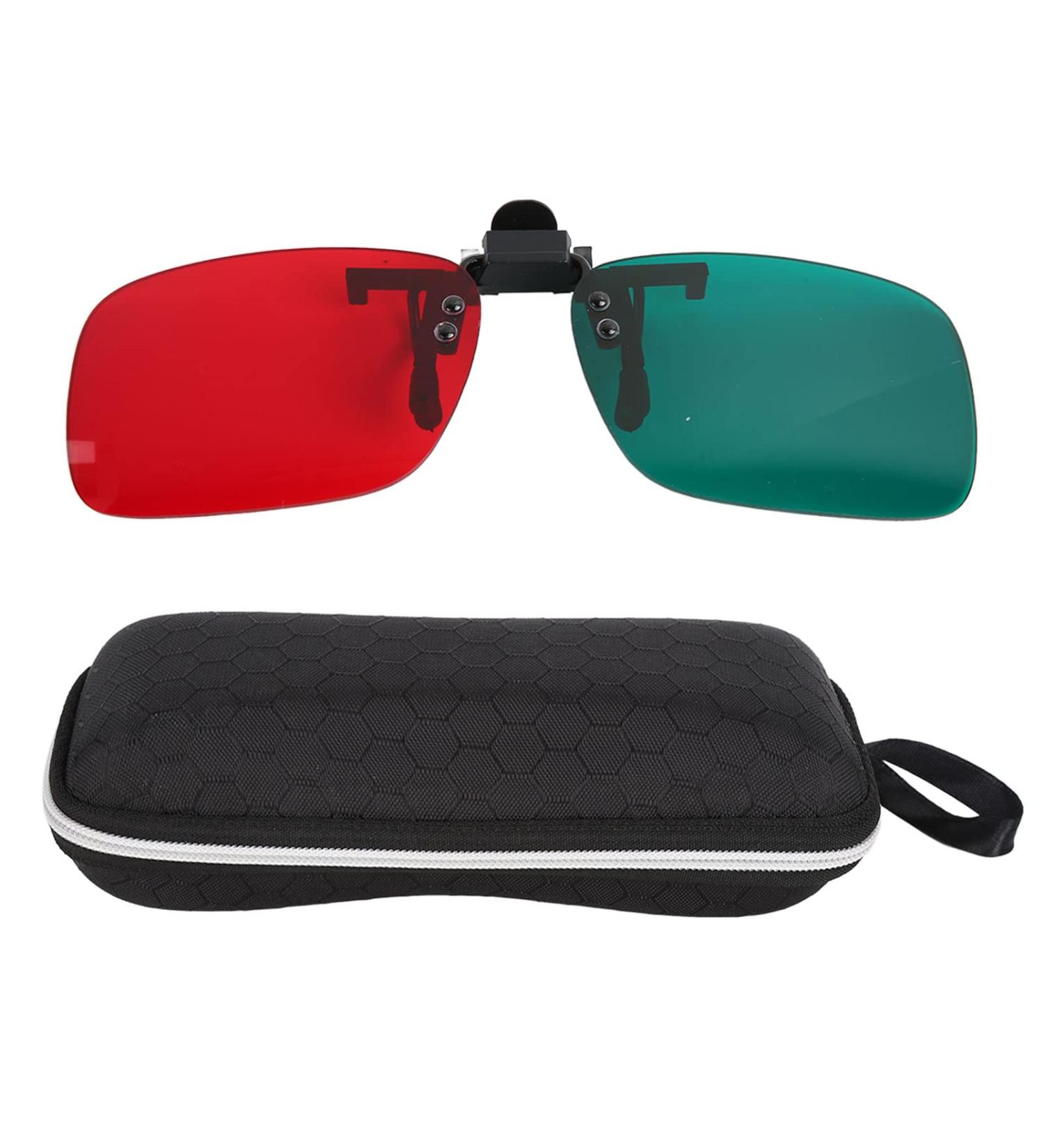 Yinhing Red and Green Glasses for Amblyopia | Sight Focusing Training Eyewear for Kids & Adults | Clip-On Convergence Glasses - Buy Online on GoSupps.com