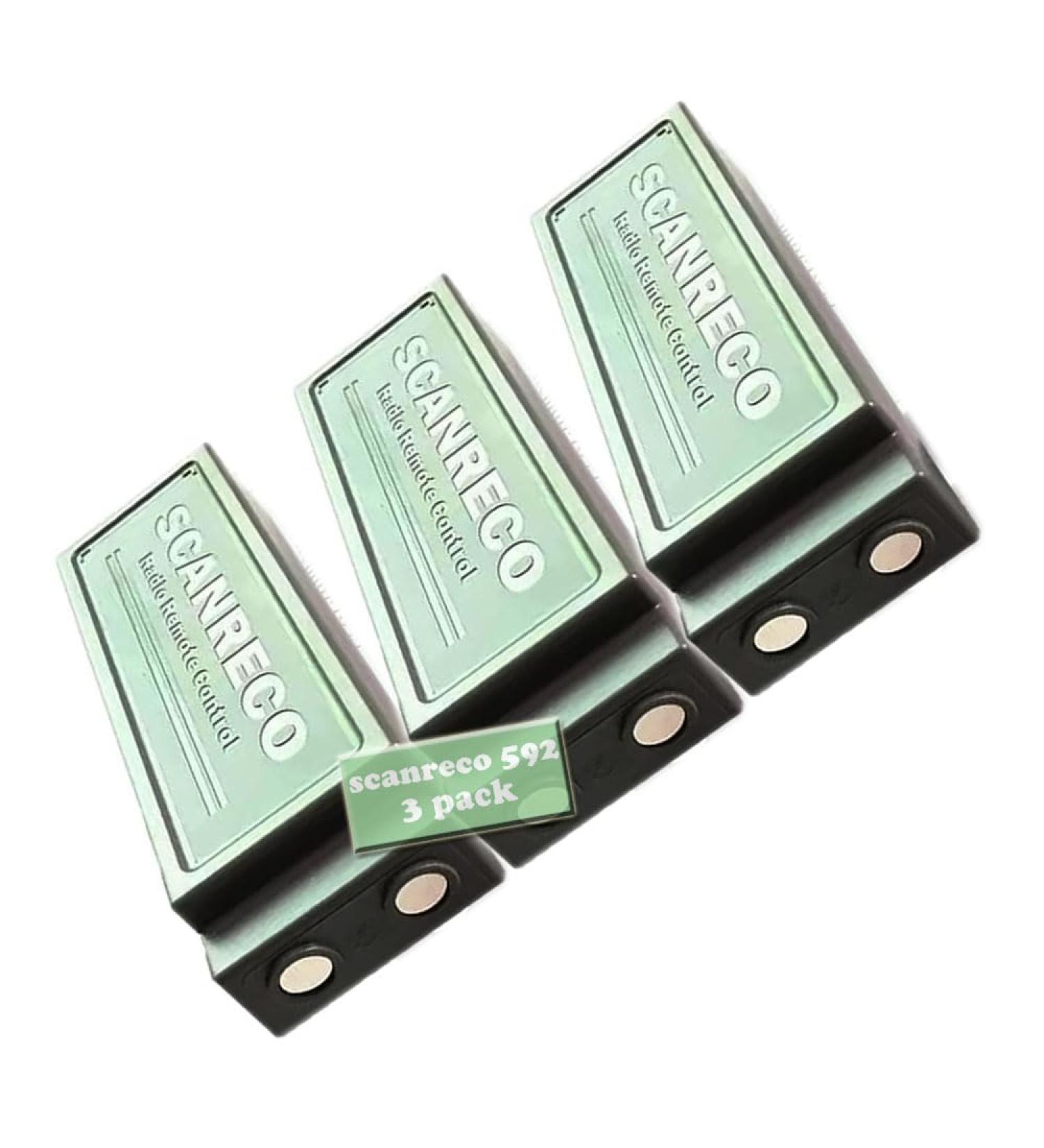 3 Pack 2000mAh 7.2V NiMH Battery for Scanreco 590 592 960 | RSC7220 13445 Replacement Battery - Buy Internationally - Buy Online on GoSupps.com