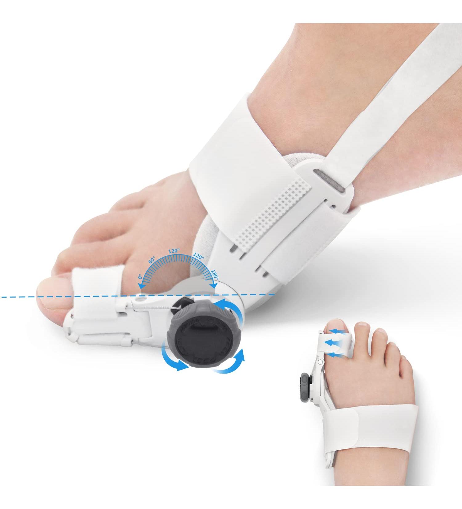 LOEFLIVG Adjustable Bunion Splint Toe Straightener - Pain Relief Corrector for Women & Men - Buy Online on GoSupps.com