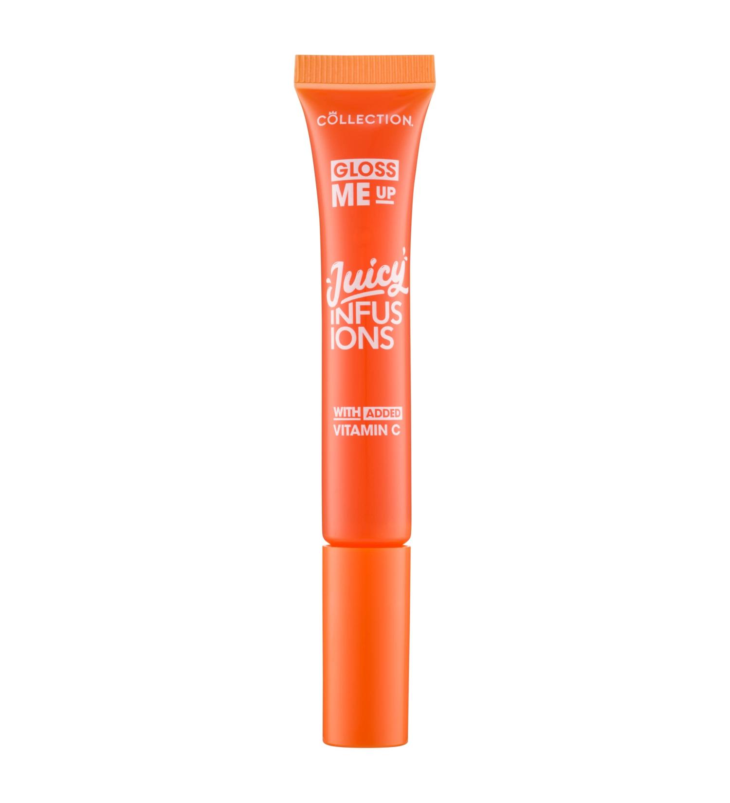 Collection Cosmetics Gloss Me Up Juicy Infusion Orange Lip Gloss 9ml | Hydrating Formula with Vitamin C | Orange Scented - Buy Online on GoSupps.com