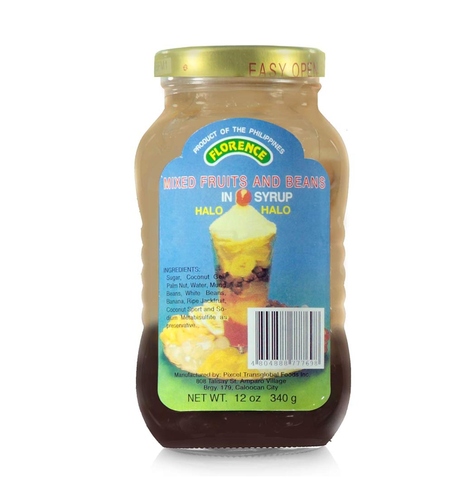 Florence Mixed Fruit and Beans in Syrup 340g  2 Pack - Buy Online on GoSupps.com