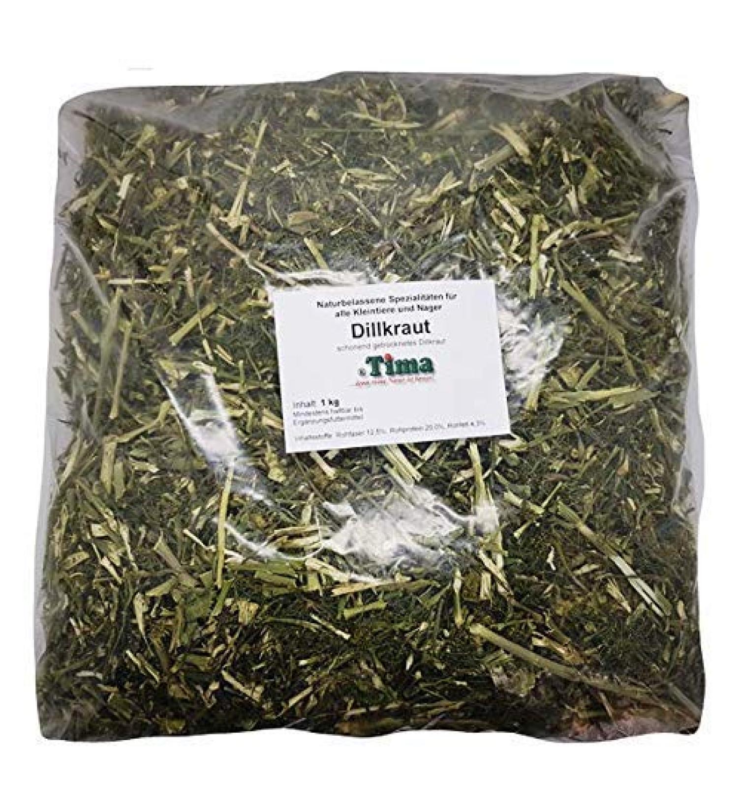 Tima Dillkraut 1kg - Premium Dried Dill for Authentic Flavor | International Shipping Available - Buy Online on GoSupps.com