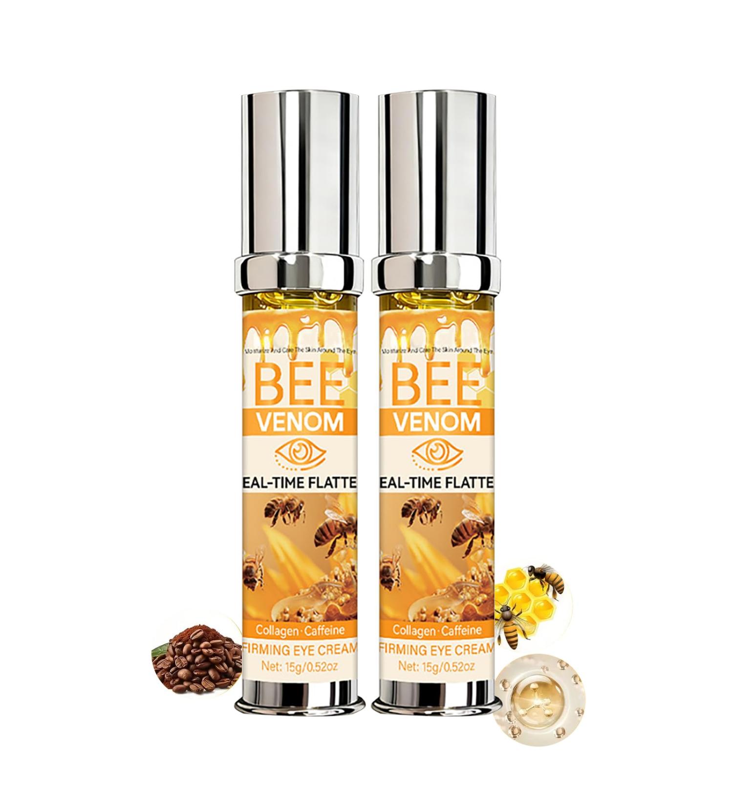 Helbr Bee Venom Firming Eye Cream 2PCS Anti-Aging Firming Lifting & Hydrating Bee Venom Cream for All Skin Types Bee Venom Skin Treatment to Reduce Wrinkles and Fine Lines 1.04oz - Buy Online on GoSupps.com