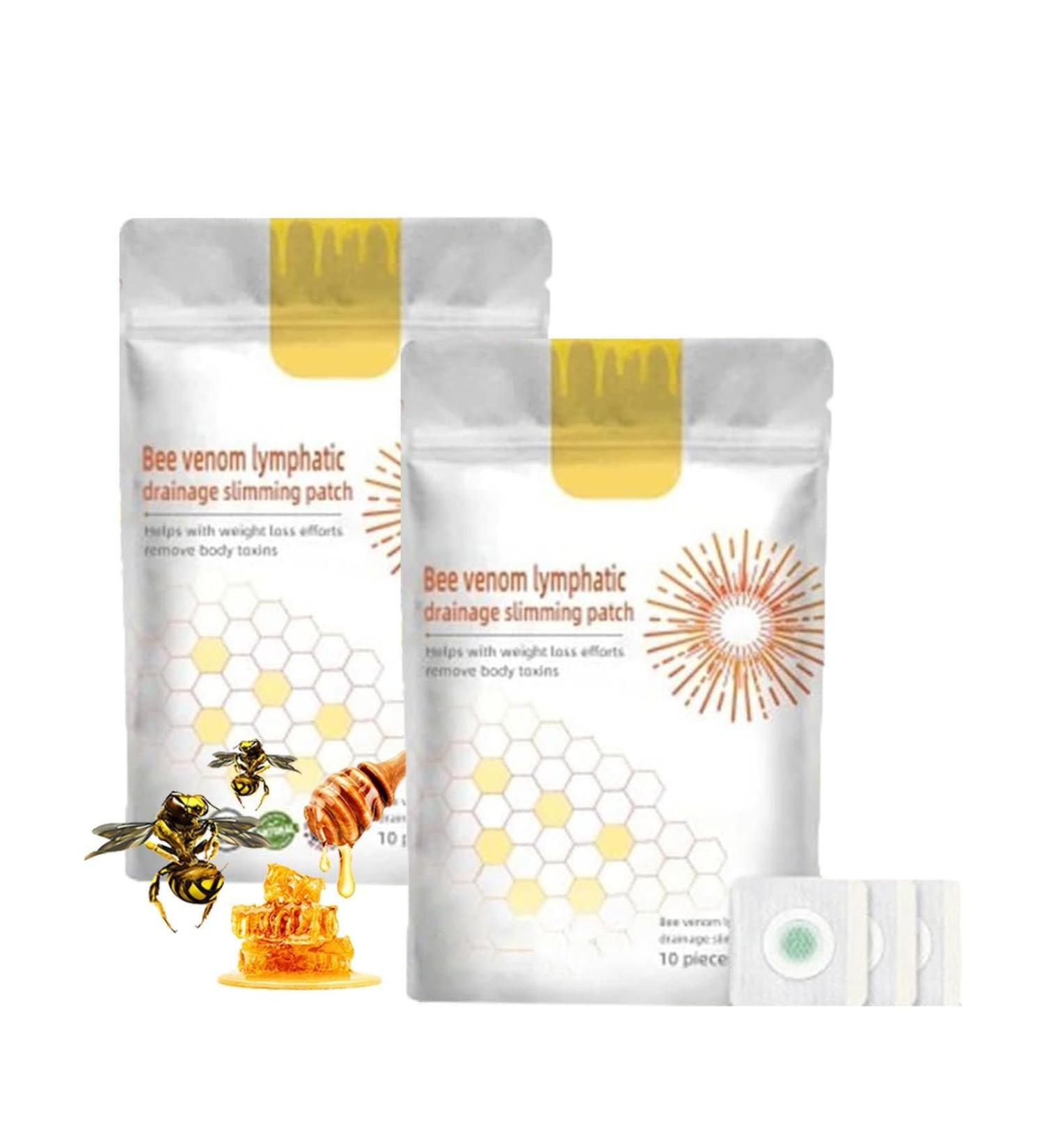 Deysen Bostore Bee Venom Slimming Patch Bee Venom Lymphatic Drainage Slimming Patch Bee Venom Lymphatic Drainage & Slimming Patches (2 Pack) - Buy Online on GoSupps.com