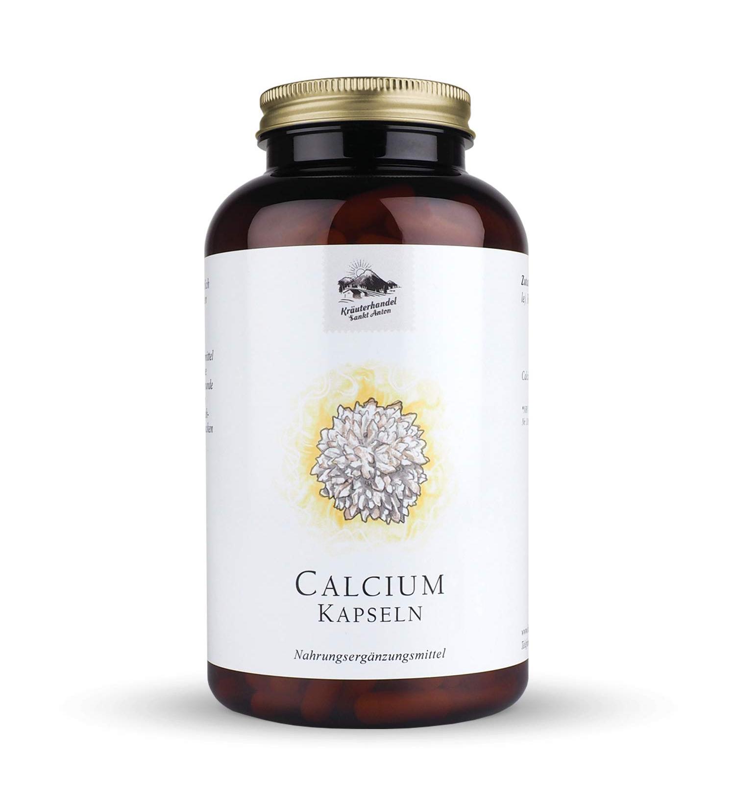 KR UTERHANDEL SANKT ANTON Calcium - 300 Capsules 1000 mg Daily Dose High Dosage Laboratory Tested Premium German Quality - International Shipping Available - Buy Online on GoSupps.com