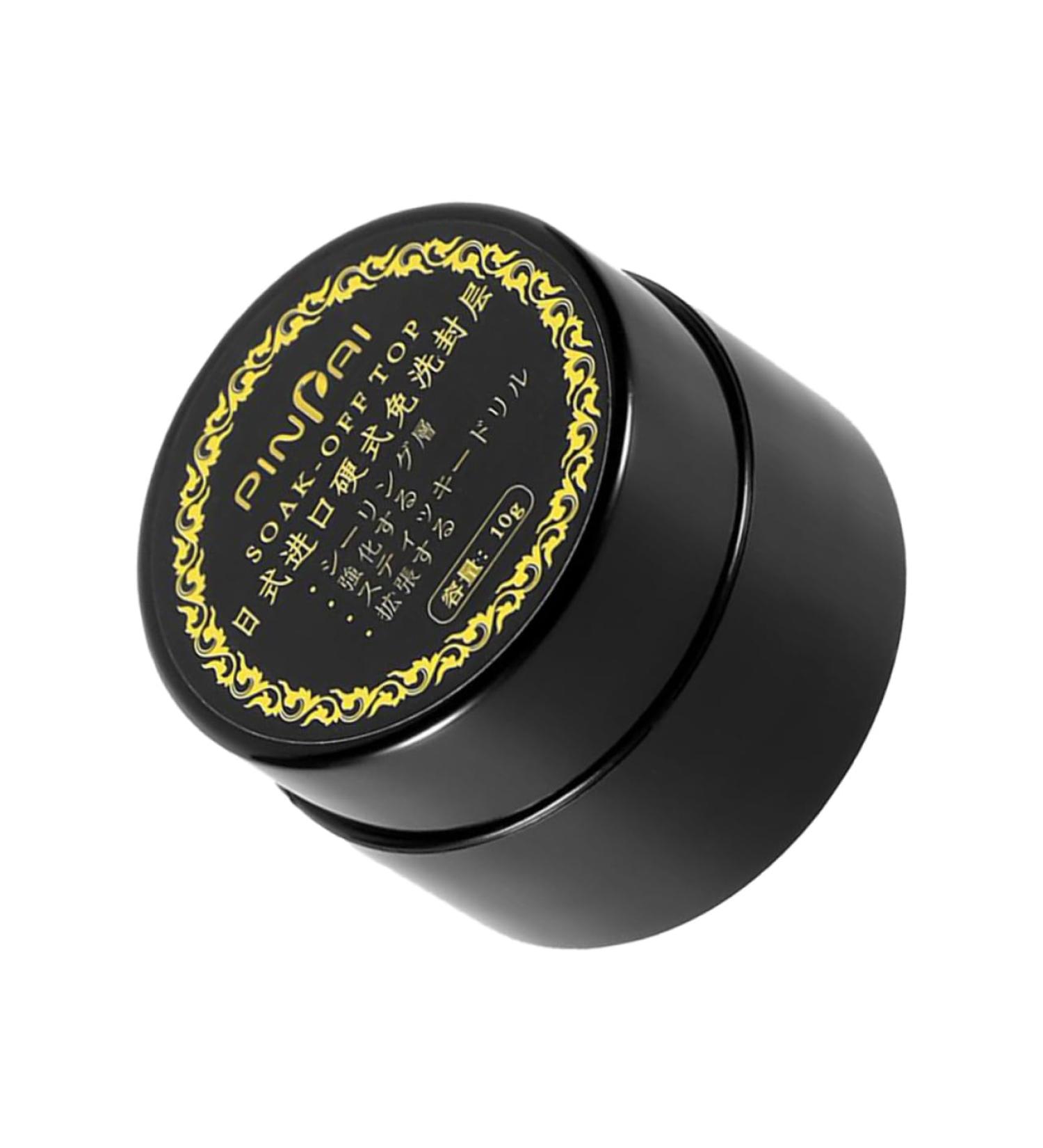 minkissy 1pc Nail Art Adhesive Builder Uv Top Coat Clear Uv Gel Nail Art Top Coat Gel Polish Glue Nail Builder Gel Nail Art Glue Clear Coat Nail Polish Nail Gel Nail Art Gel 4 in 1 Decorate 3.5*2.5*0.5cm Black - Buy Online on GoSupps.com