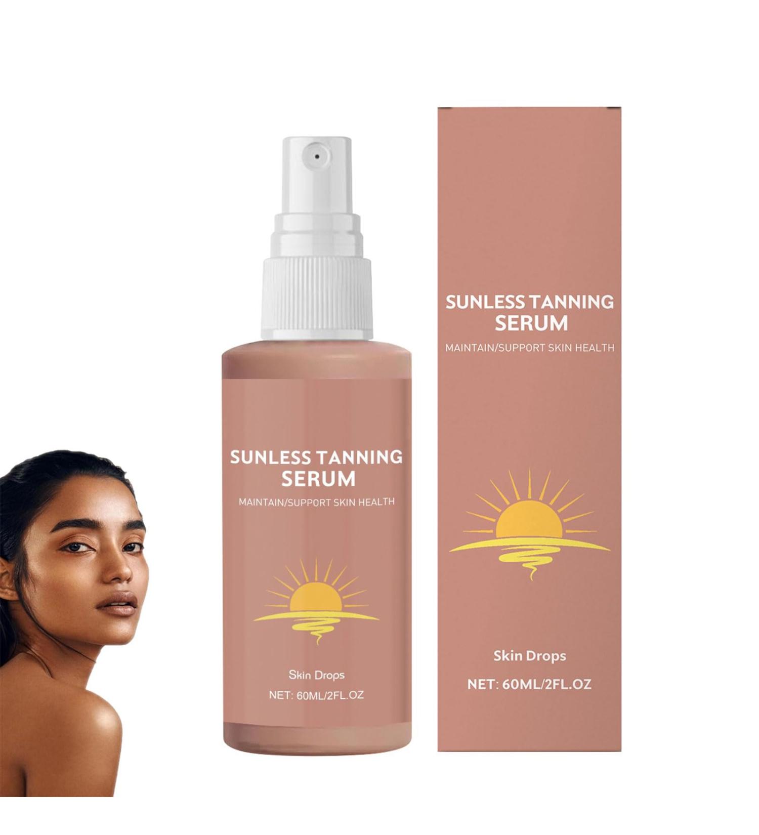 2025 Nouvelles Gouttes De Bronzage Sans Soleil S rum Autobronzant Visage Am liorez Votre Teint Naturel pour un V ritable clat Ensoleill et une Intensit de Bronzage Unique (1PCS) - Buy Online on GoSupps.com