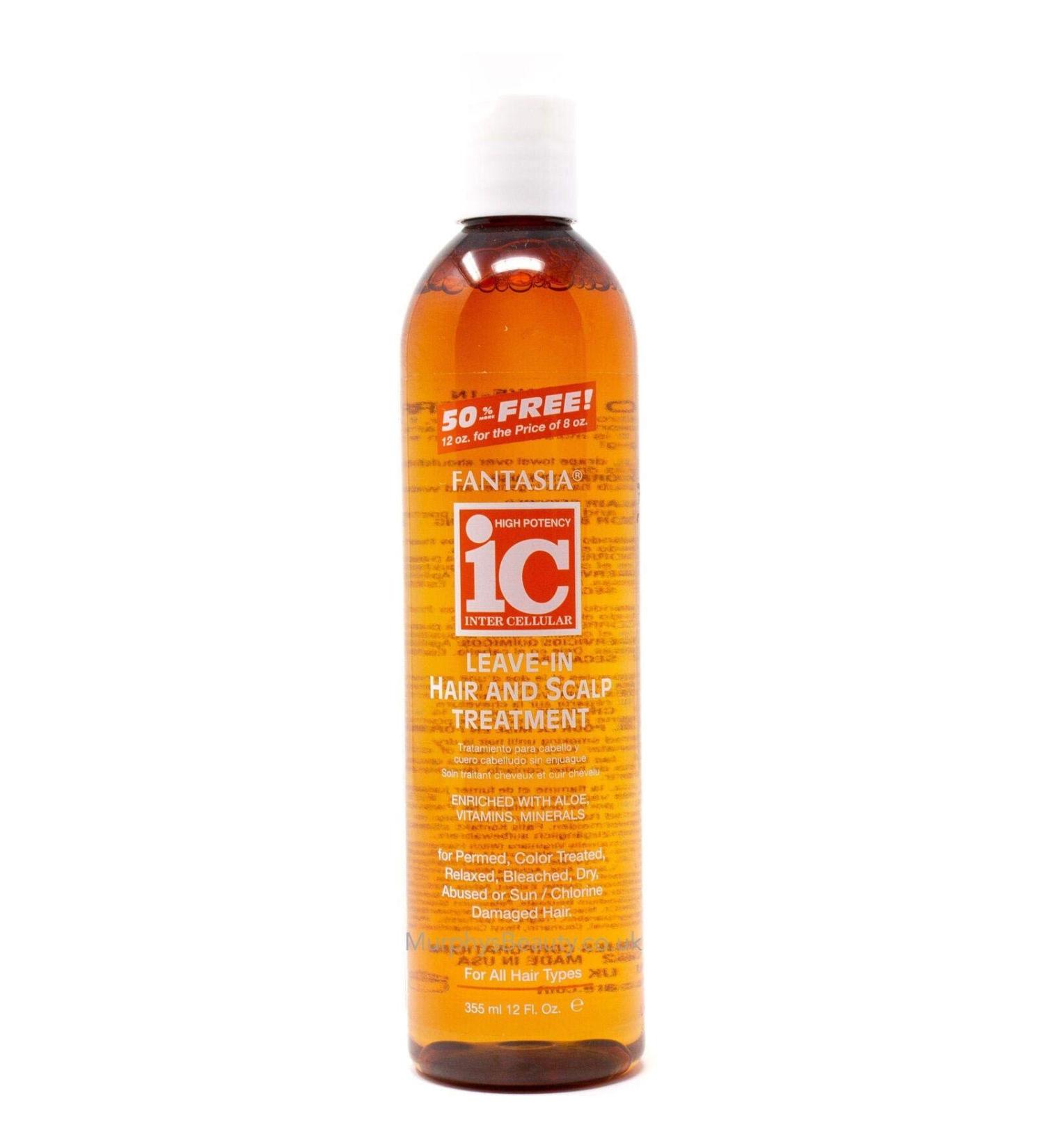Fantasia Ic Leave in Hair & Scalp Treatment 12 oz