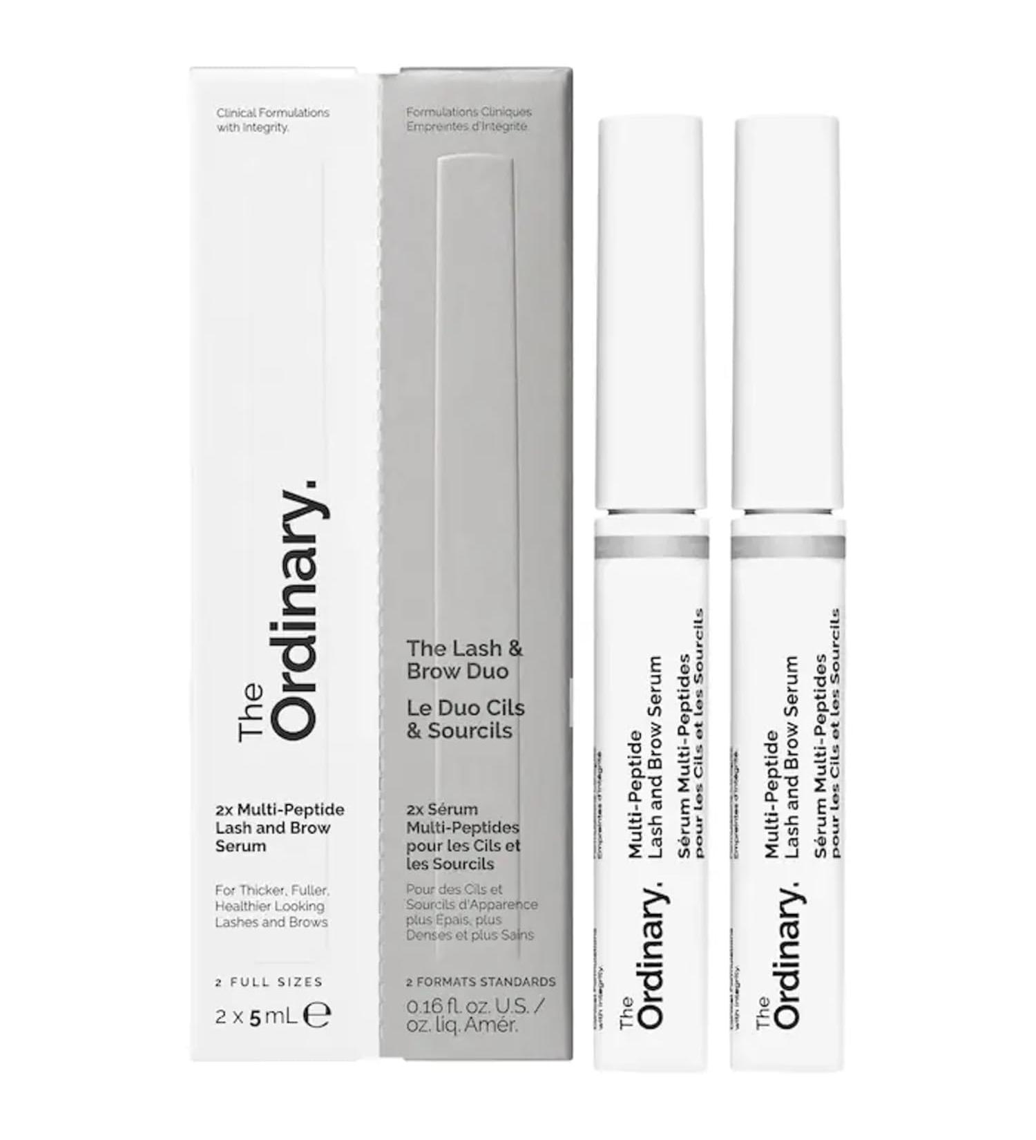 The Ordinary Lash & Brow Duo Nourish & Enhance | International Shipping - Buy Online on GoSupps.com