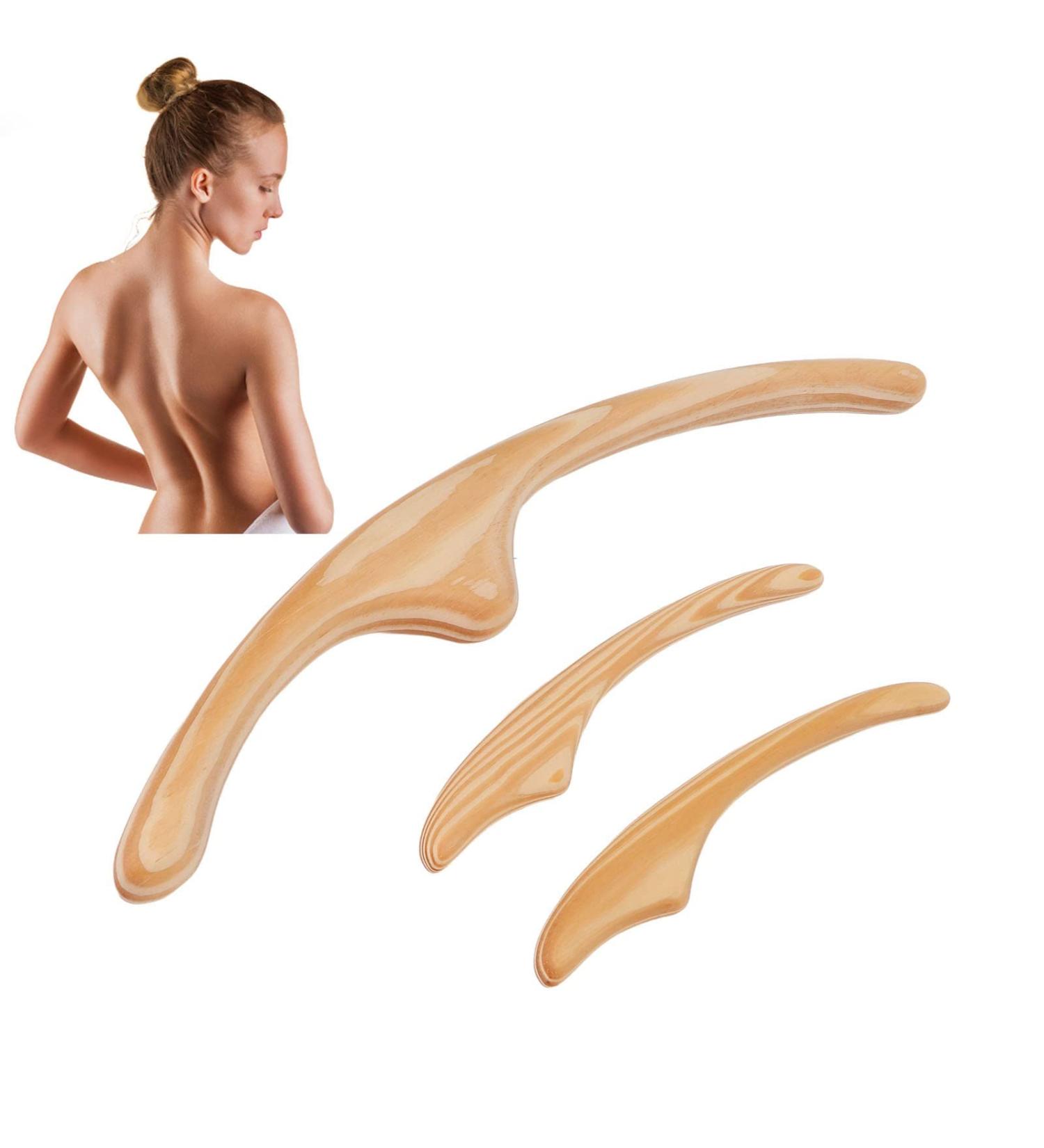 3pcs Gua Sha Tool Set - Muscle Relaxation & Facial Massage Scraping Boards for Face Arms & Legs - International Shipping Available - Buy Online on GoSupps.com