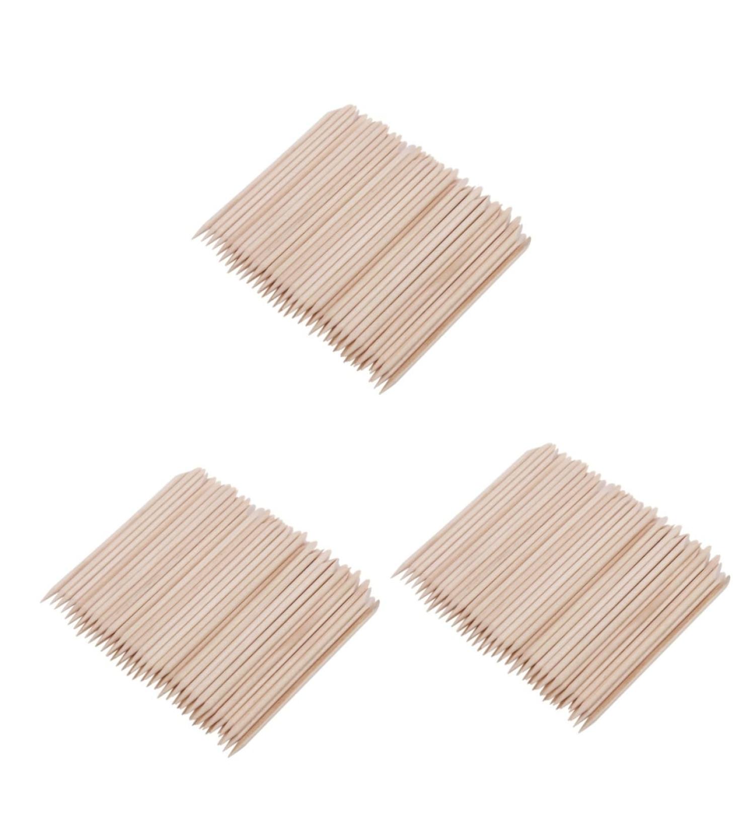 FRCOLOR 300 Pcs Sequins Cutters Orange Wood Sticks Orangewood Sticks for Nails Cuticle Sticks for Nails Wood Cuticle Pusher Wood Cuticle Stick Bulk Wooden Nail Head Nail Wooden Stick mediumx3pcs As Shownx3pcs - Buy Online on GoSupps.com