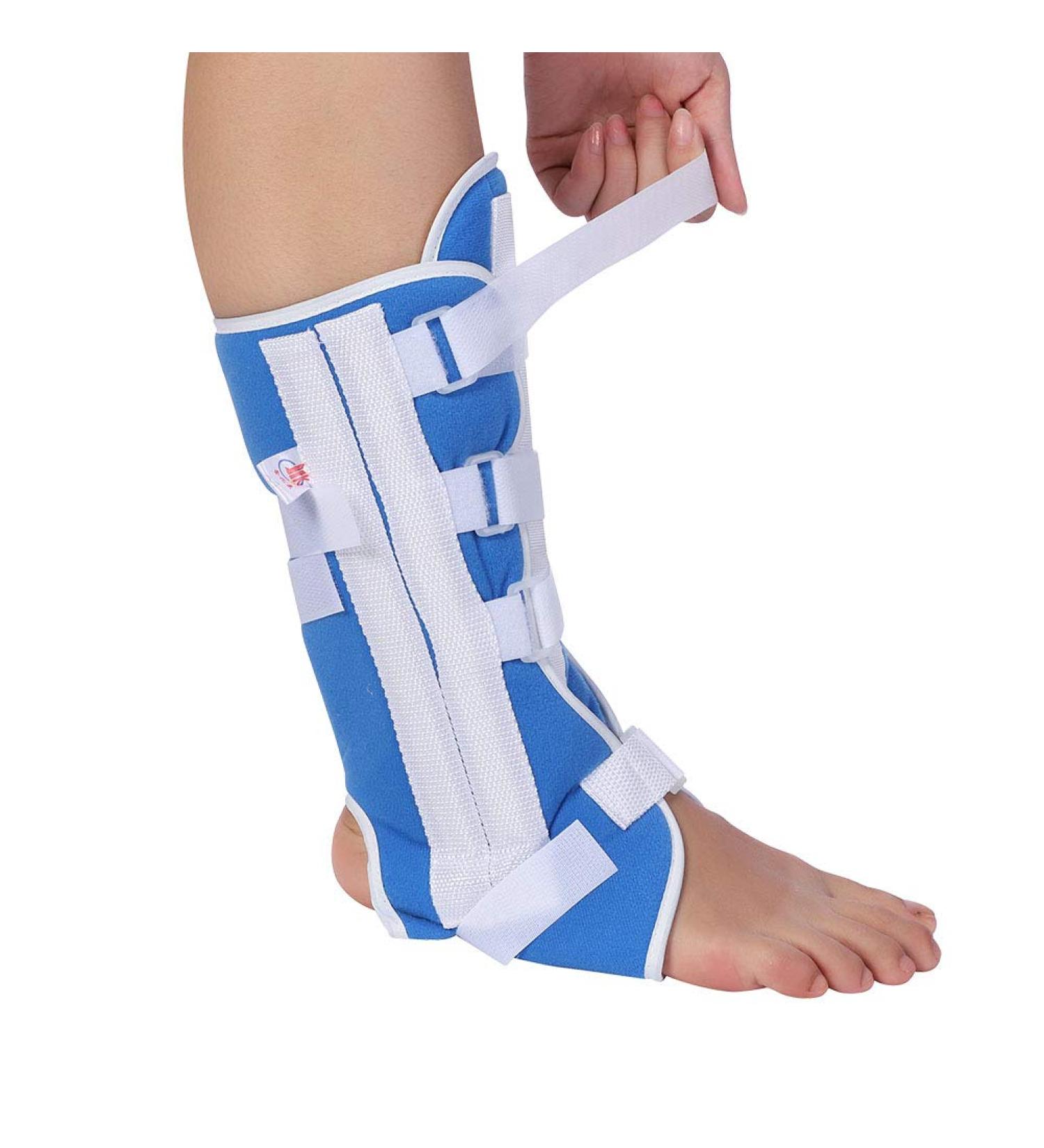 Adjustable Drop Foot Brace & Ankle Support for Achilles Tendonitis - Stabilizer for Sports Injuries Joint Pain Relief & Heel Spurs - Unisex (L - Buy Online on GoSupps.com