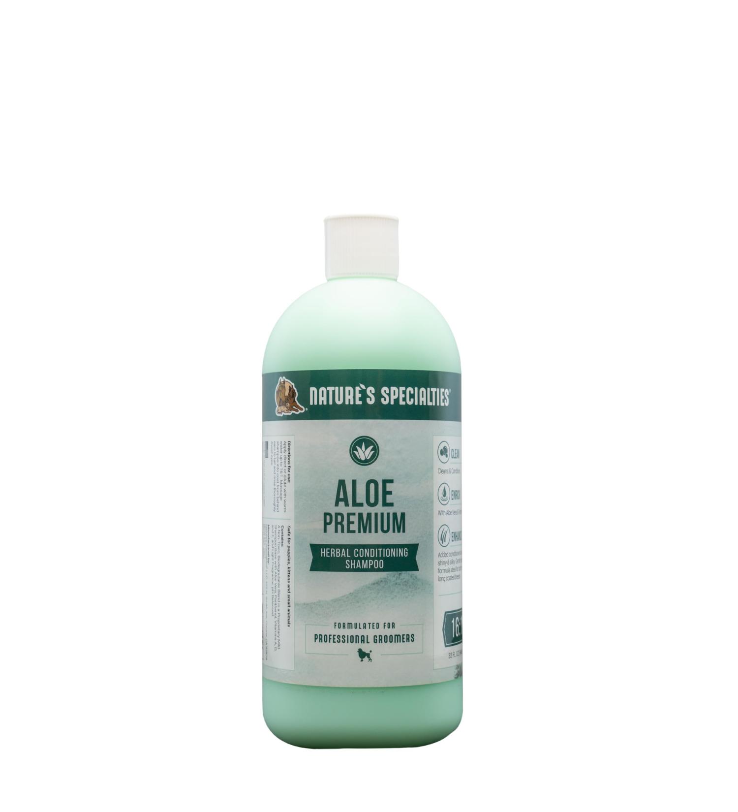 Natures Specialties Aloe Premium PET Shampoo - 909 | Best Aloe Shampoo for Dogs & Cats | International Shipping Available - Buy Online on GoSupps.com
