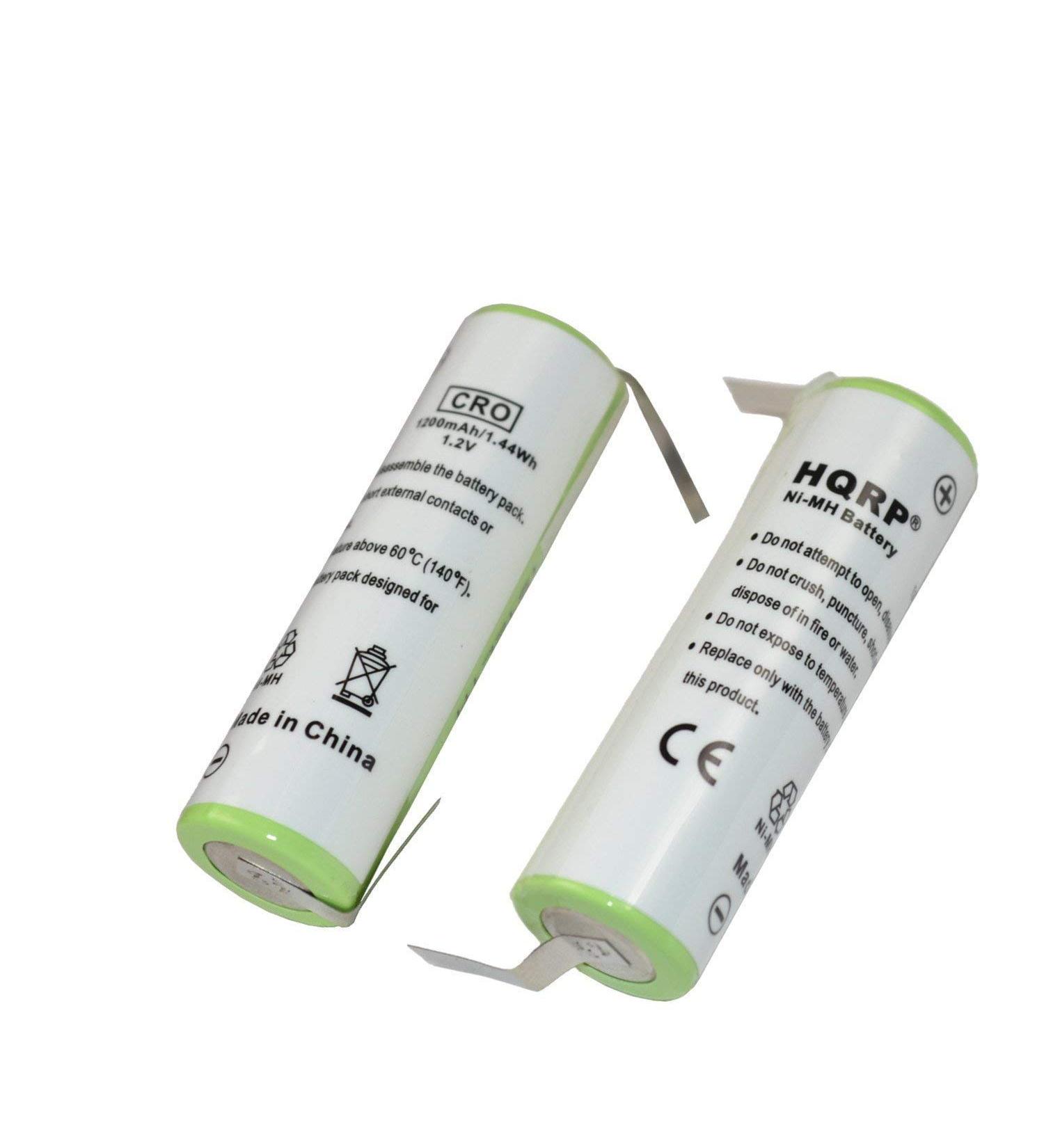HQRP Batteries Compatible with Braun 6520 Models 7493 7564 7680 7664 7690 Remington R-950 R-960 MS3-3700 MS3-4700 Shaver (2-Pack) - Buy Online on GoSupps.com