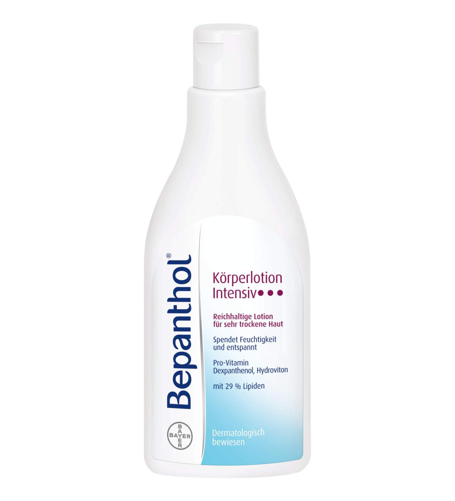 Bepanthol Intensive Body Lotion 200ml - Bayer Vital GmbH | Deep Hydration & Skin Repair | International Shipping Available - Buy Online on GoSupps.com