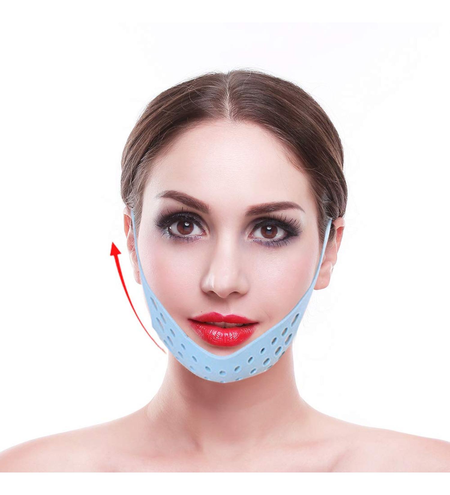 V Face Mask - Contour Lifting Firming Mask for V-Shaped Slimming | Facial Belt for Health Care and Chin Up Support - Buy Online on GoSupps.com