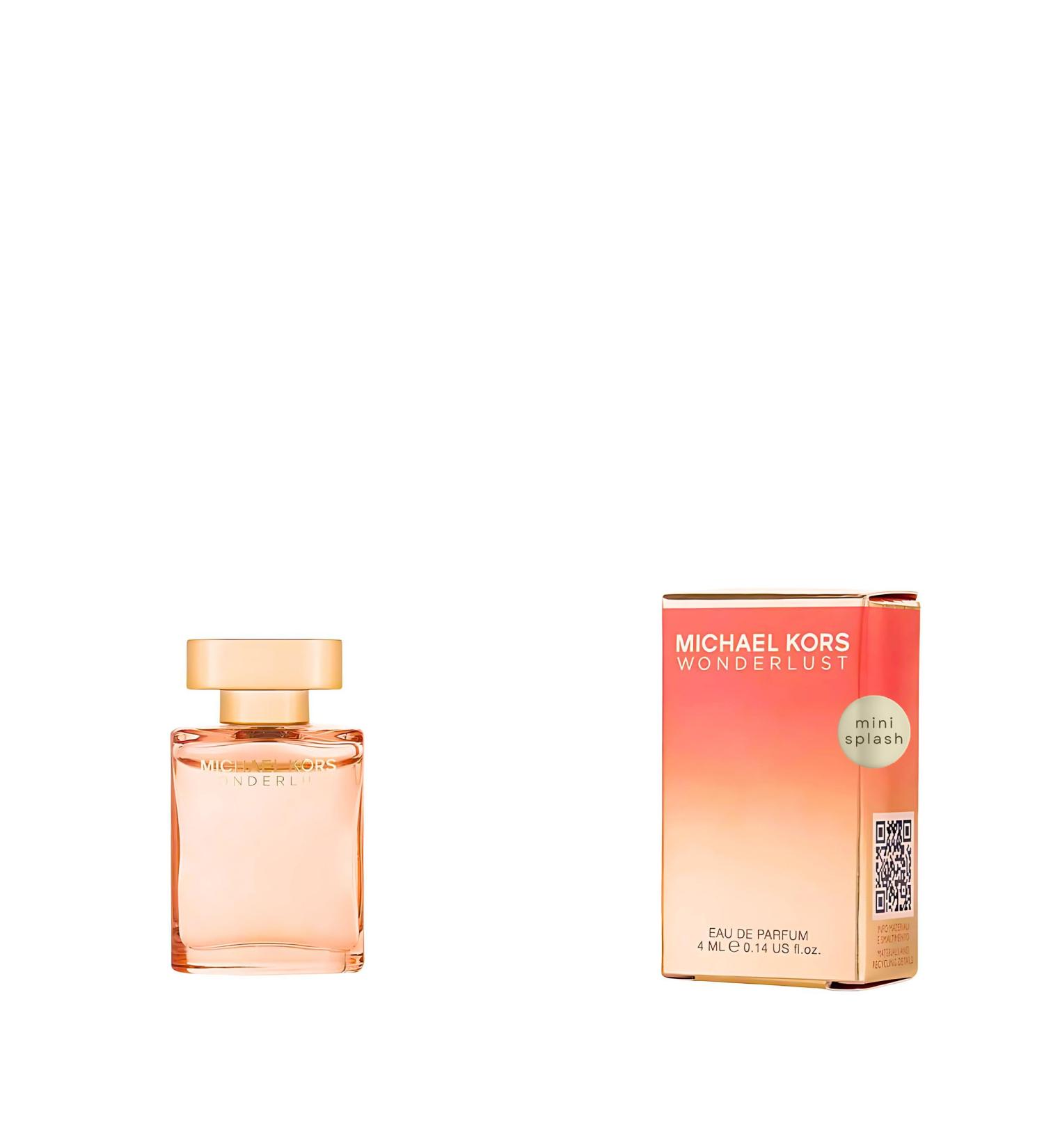 Michael Kors Wonderlust Perfume for Women Mini Splash EDP 0.14 Fl oz Floral 0.14 Fl Oz (Pack of 1) - Buy Online on GoSupps.com