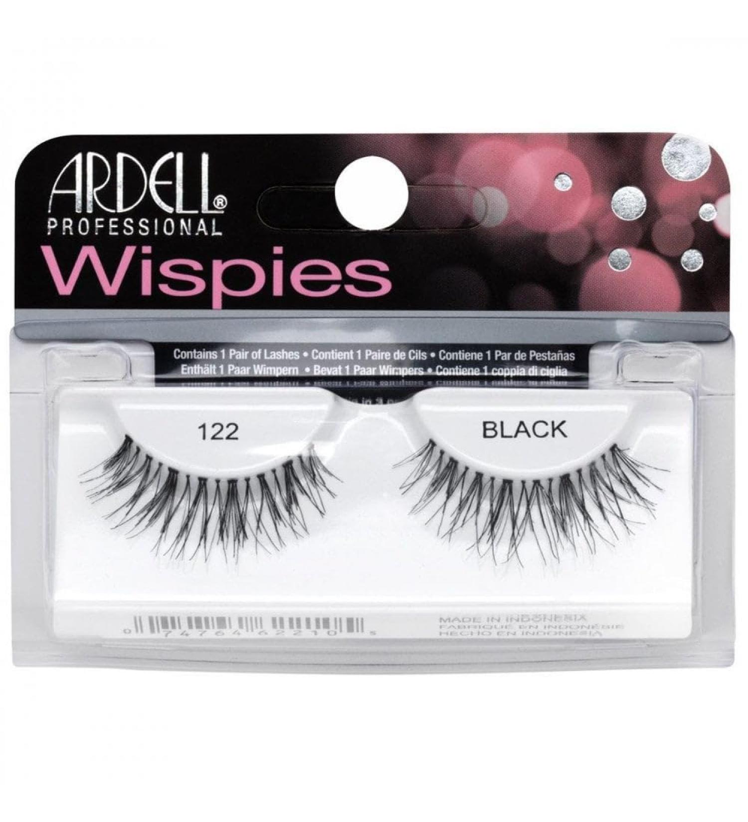 ARDELL Fashion & Accent Eyelashes 100% Human Hair No 122 Black