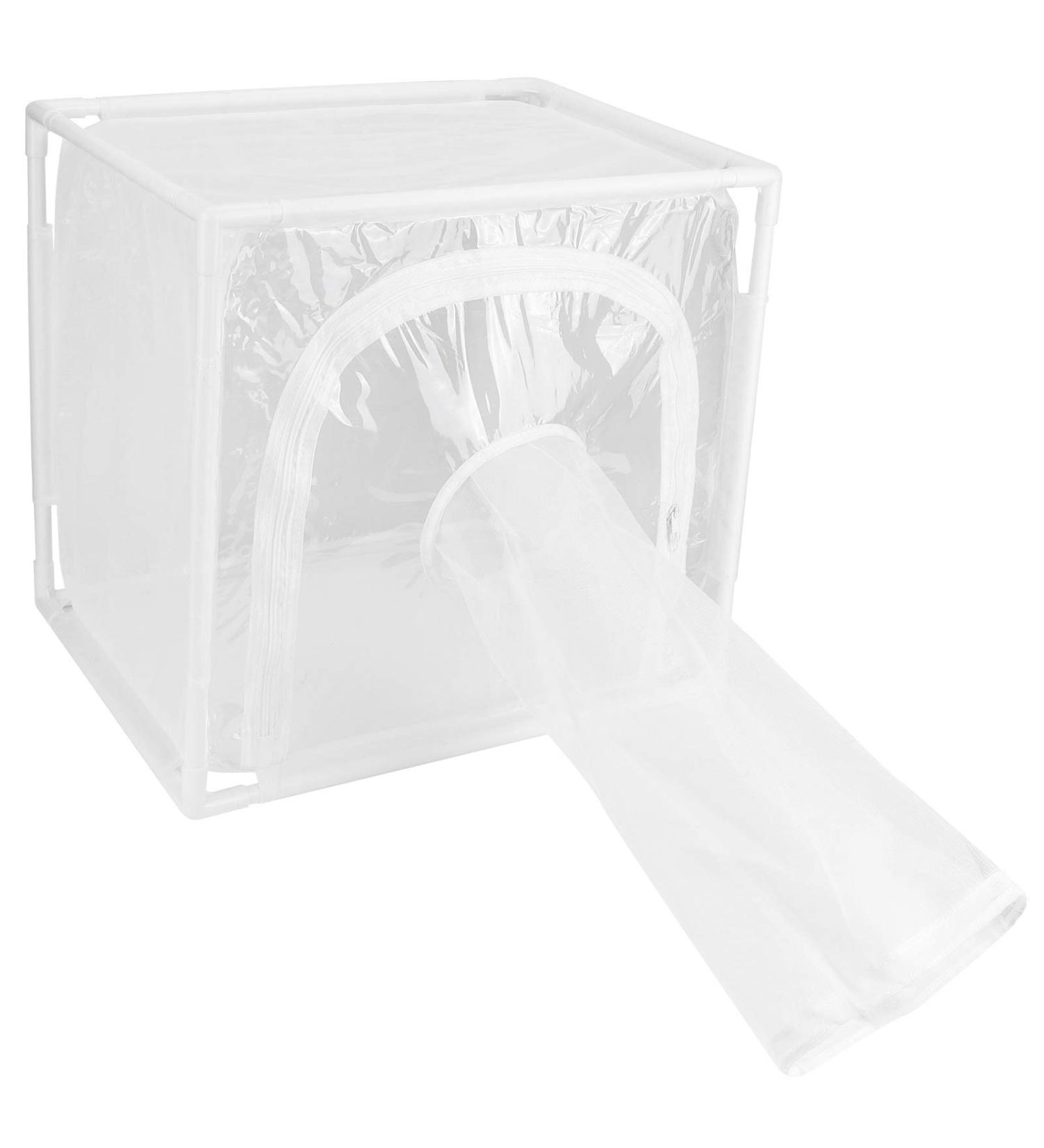Wisecoco Insect Mesh Cage Greenhouse Outdoor Ventilated Butterflies Habitats Cage 40x30x40cm - Buy Online on GoSupps.com