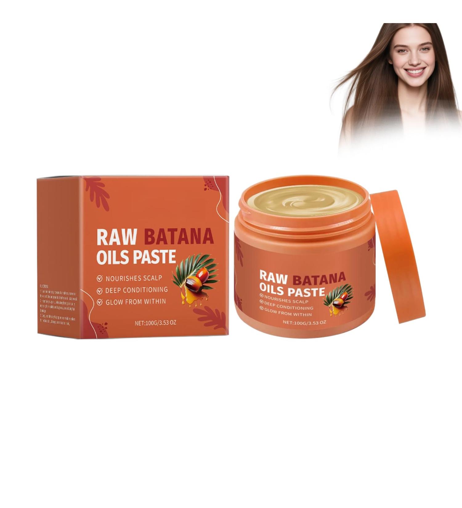 Batana - Masque capillaire l'huile de batana - 100 g - Huile naturelle de croissance des cheveux - Pour la croissance et la r paration du cuir chevelu et de l'huile capillaire - R pare les cheveux - Buy Online on GoSupps.com