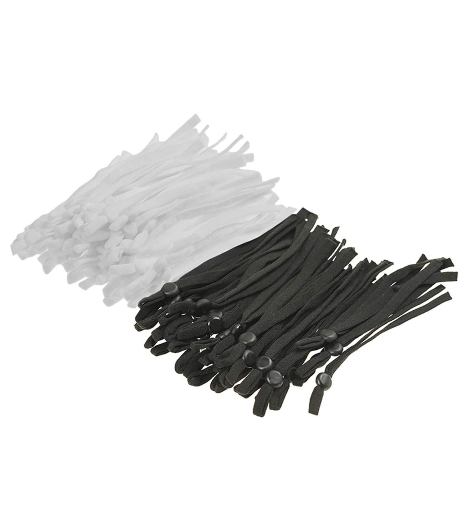 ORYOUGO 100-Piece Adjustable Sewing Elastic Bands for DIY Mask Making - Buy Online on GoSupps.com