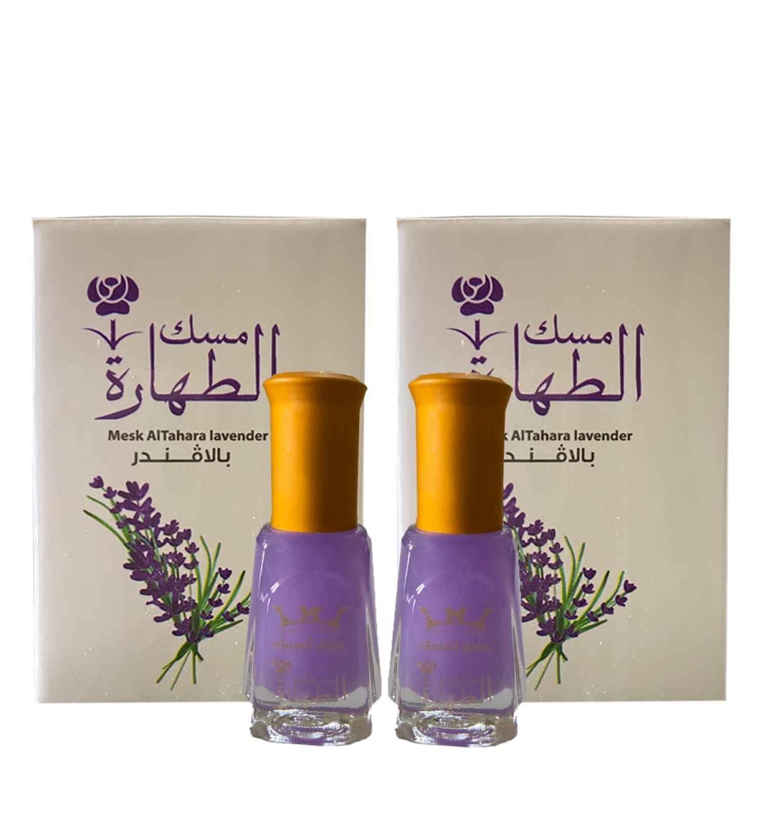 Tahara Musk Tahara Saudi Perfume Pure 2 x 6 ml Thick Oil Incense Body Spray Tahara Musk (Lavender) - Buy Online on GoSupps.com