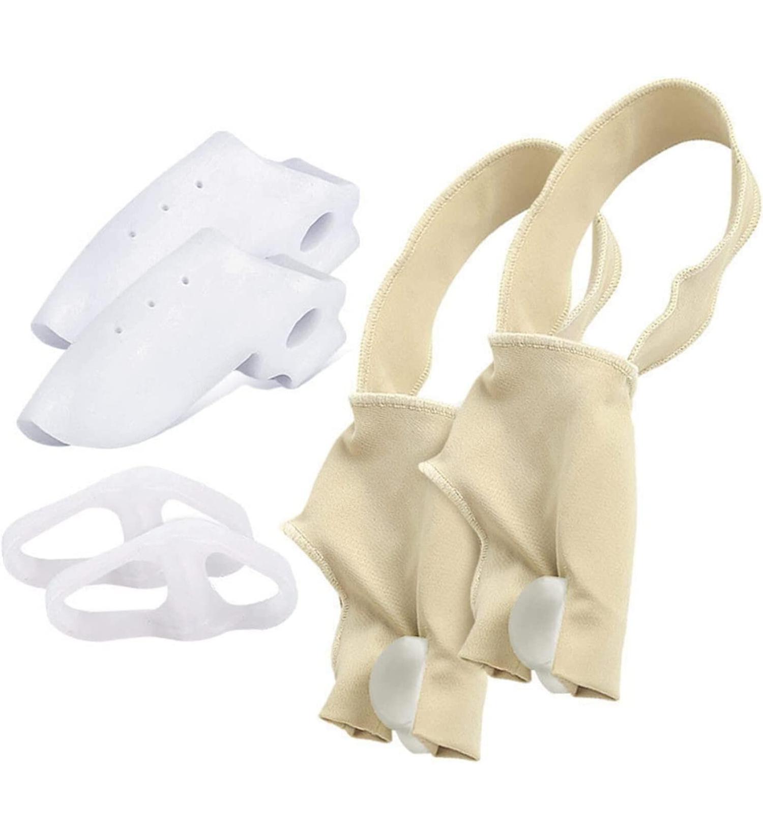 Orthopaedic Toe Separator Corrector Set for Men and Women - 6 Pack Large Straightener for Hallux Valgus Correction - Non-Surgical Toe Alignment Solution - Buy Online on GoSupps.com