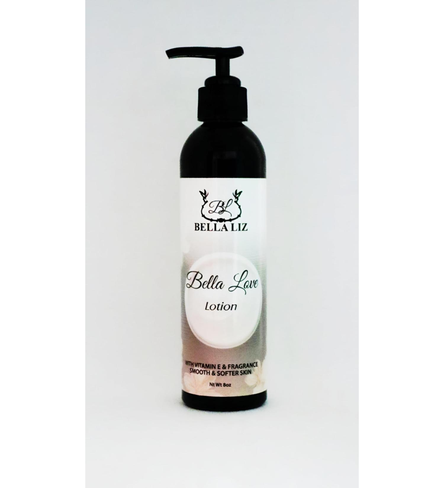 BELLA LIZ Skin Care Lotion 8 oz Handmade with Fragrance Oils & Vitamin E (8oz Bella Love) Bella Love 8 Fl Oz (Pack of 1) - Buy Online on GoSupps.com