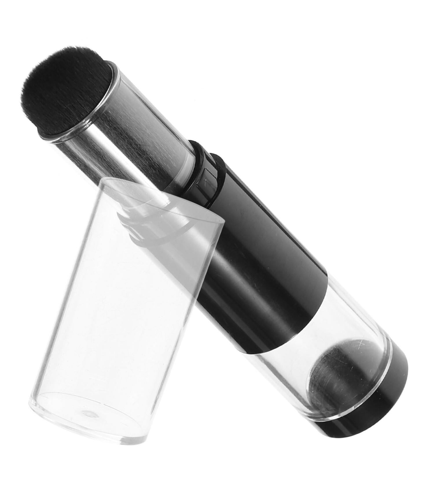 minkissy Retractable Makeup Brush Refillable Travel Foundation Loose Powder Blush Brush with Cap for Women Girls - Buy Online on GoSupps.com