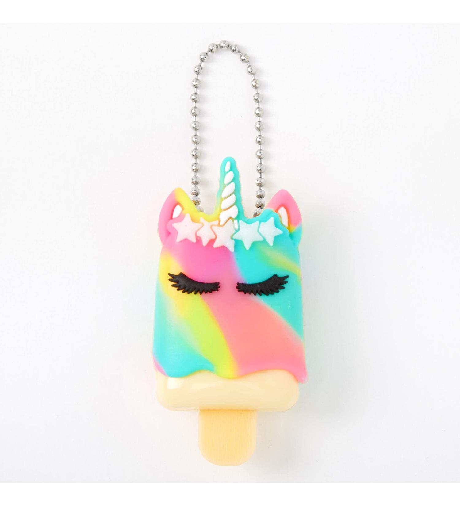 Claire's Pucker Pops Rainbow Unicorn Lipgloss Bubblegum
