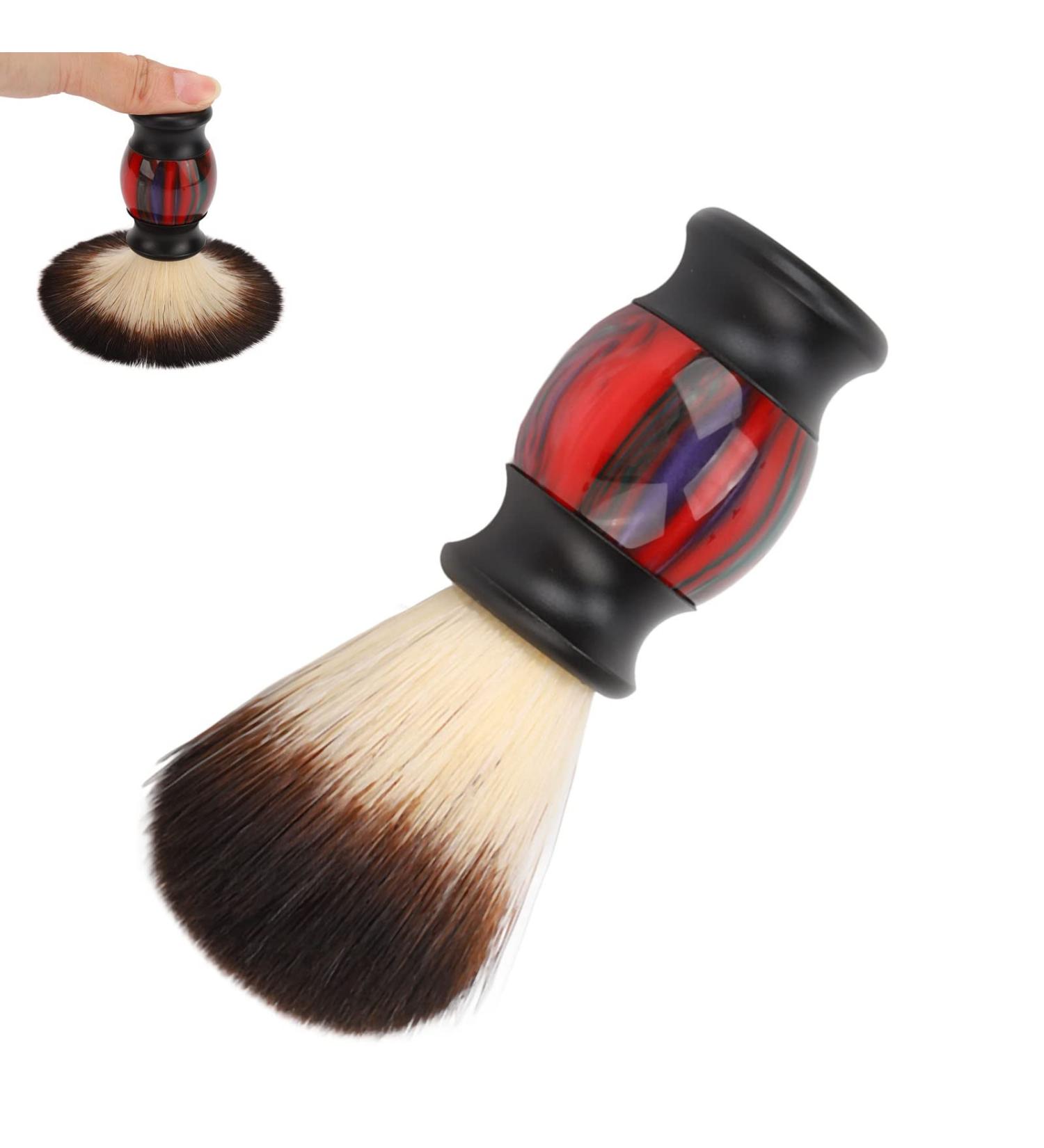Men's Shaving Brush - Soft Bristles & Comfortable Handle for Easy Residue Removal | Premium Beard Brush for Smooth Shaving - Buy Online on GoSupps.com