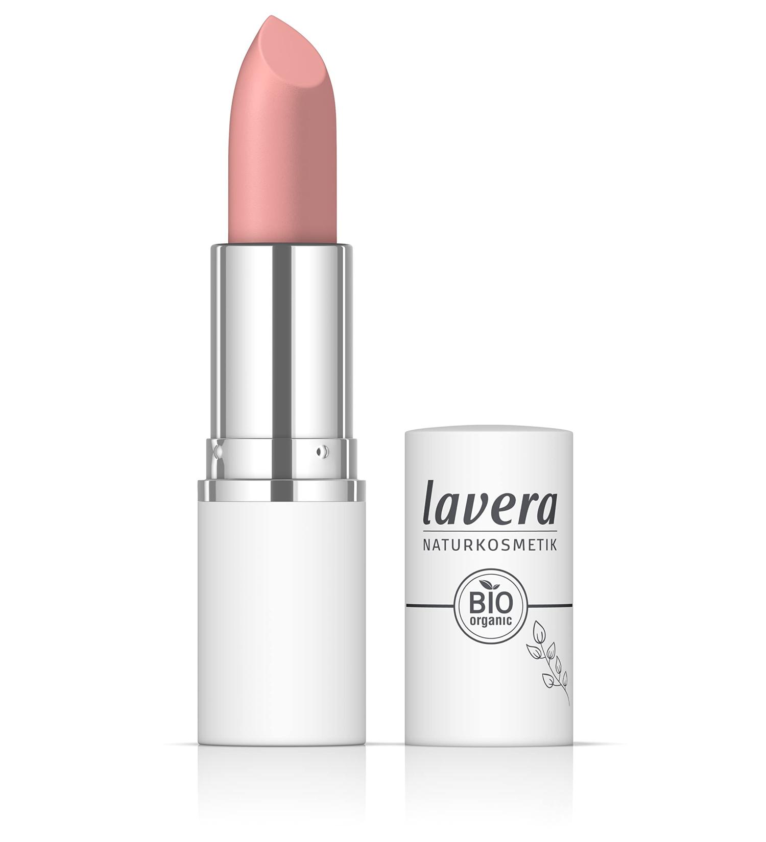  lavera lavera Comfort Matt Lipstick Primrose 06 - Intense color - Matte finish - Comfortable to wear - Lasts up to 6 hours - Natural vegan cosmetic (1 x 18.2 g) - Buy Online on GoSupps.com