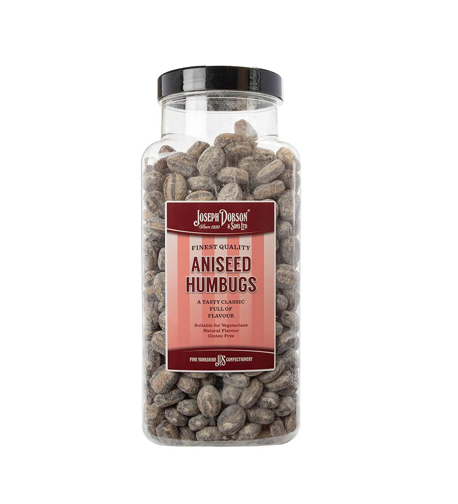 Joseph Dobson & Sons Ltd. Aniseed Humbugs 2.72 kg Jar