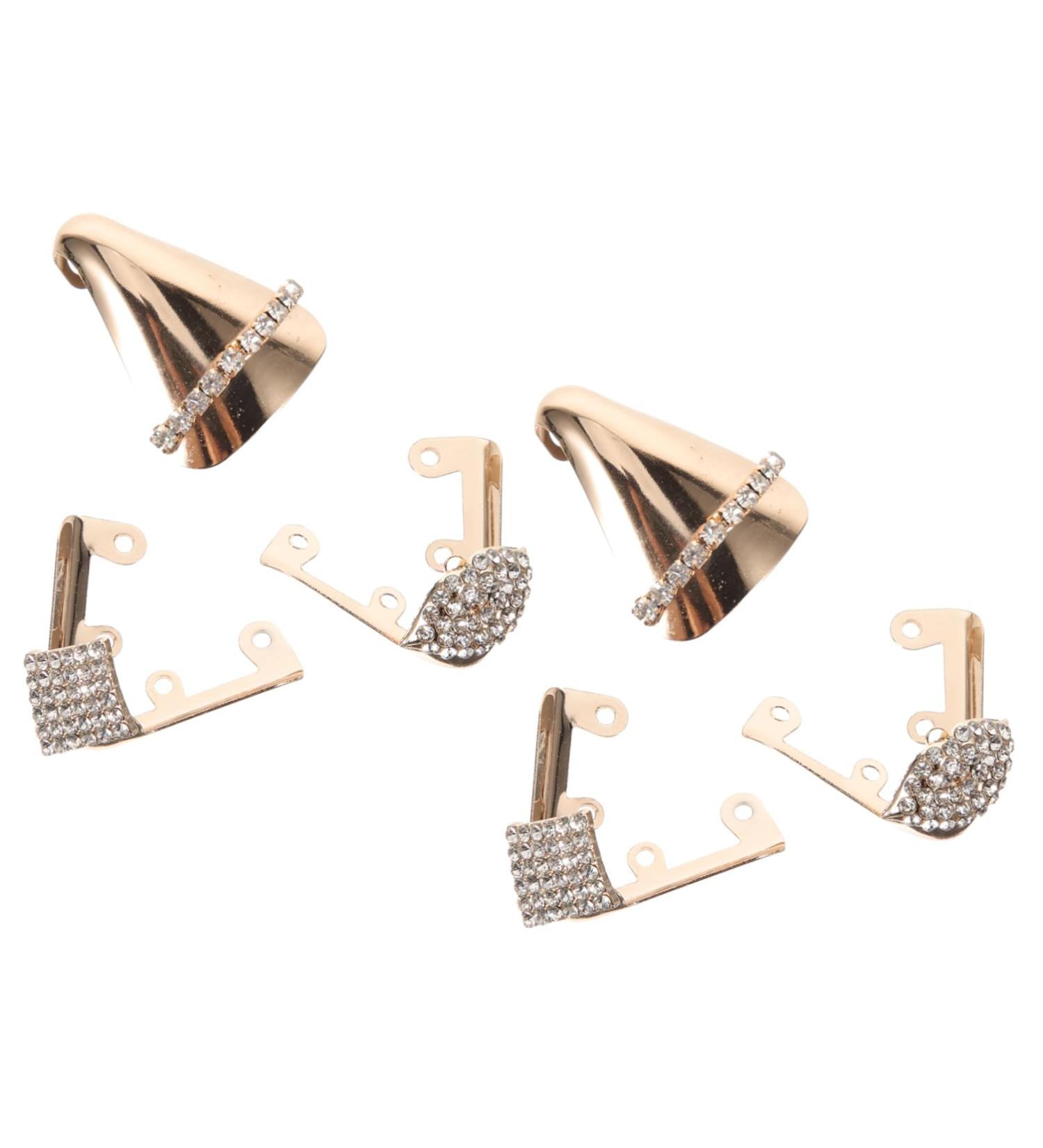 Pointed Toe Heel Replacement Tips - 3 Pairs Cowboy Boot Covers & High Heel Metal Tip Set - Buy Online on GoSupps.com