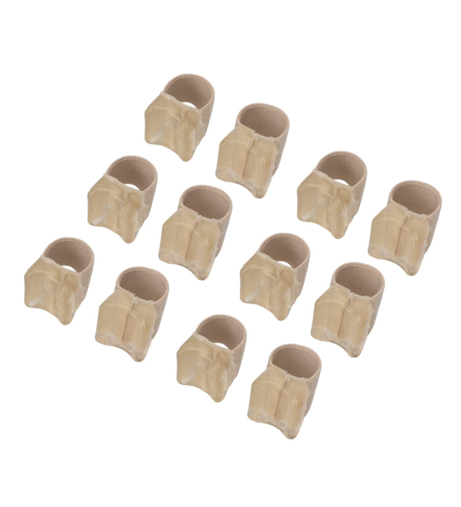 Soft Toe Spacers for Hammertoes - 6 Pairs, Prevents Friction, Strong Adhesion - Buy Online on GoSupps.com