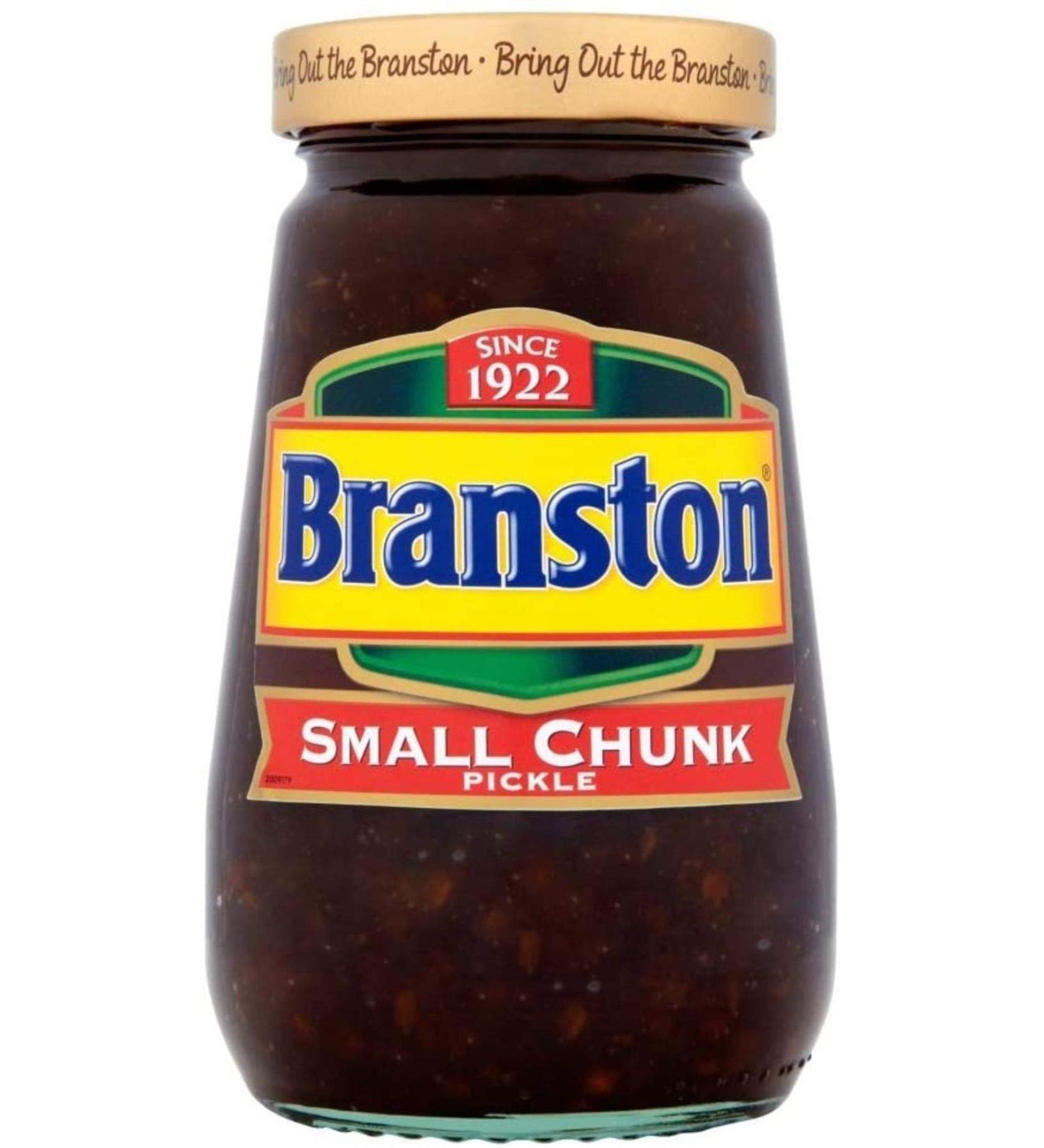 Branston Small Chunk Pickle 720g S' tend facilement sur les sandwichs Paquet de 2 - Buy Online on GoSupps.com