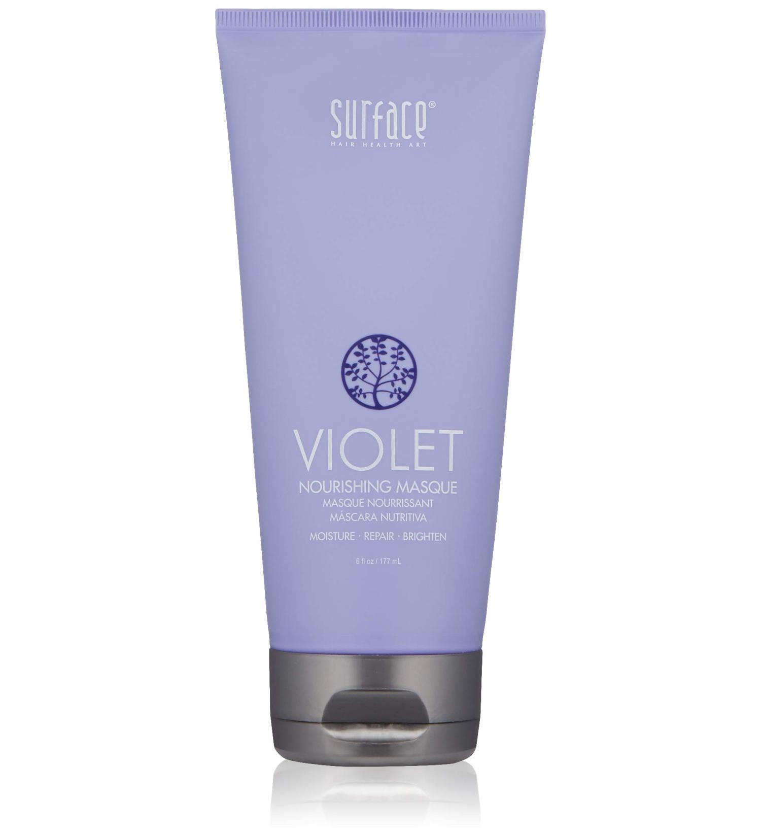 Surface Hair Violet Nourishing Masque - Moisturize, Repair, and Brighten Blonde & Gray Hair | 6 fl. oz - Buy Online on GoSupps.com