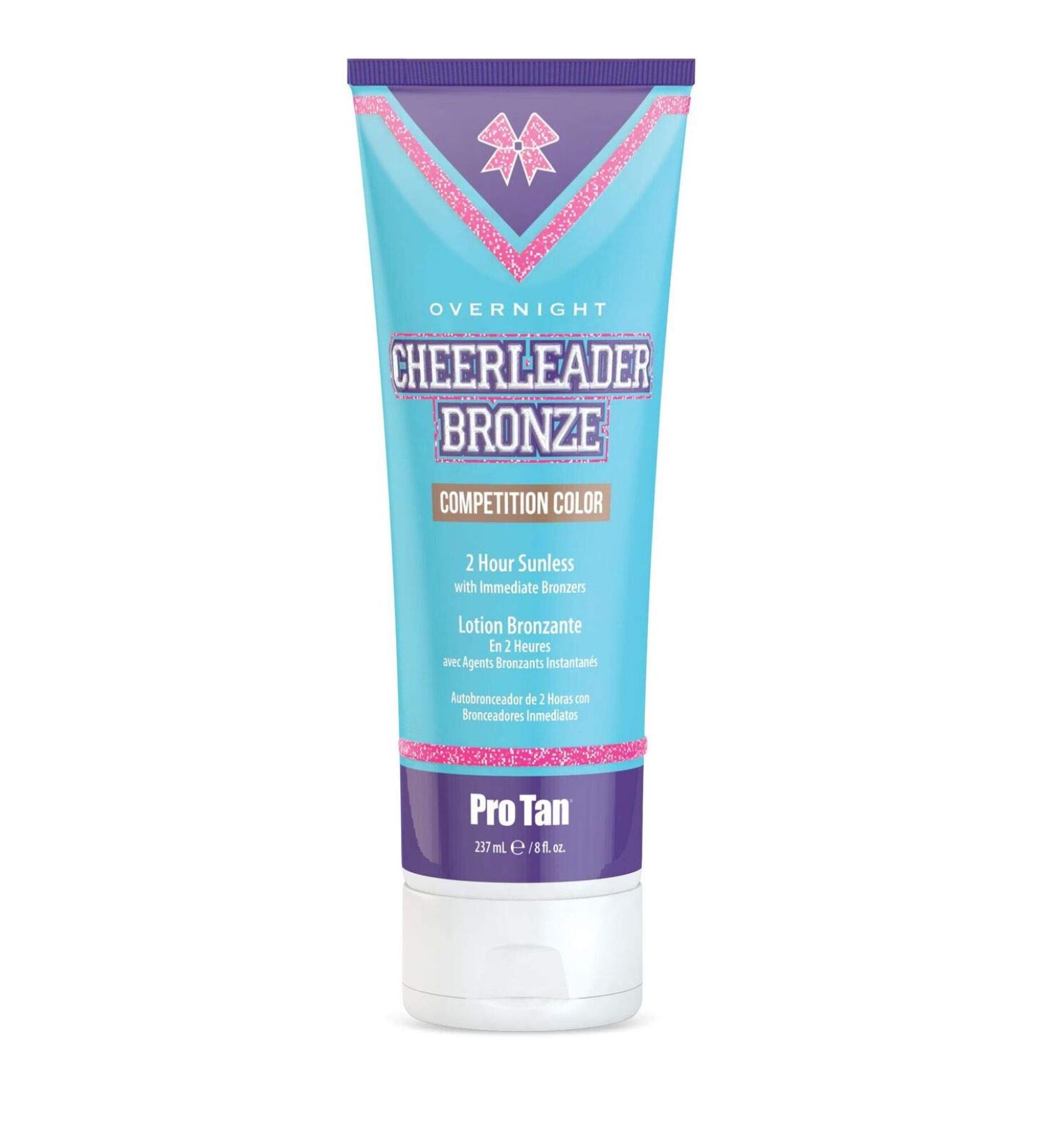 Pro Tan Let s Get Tan! Overnight Cheerleader Bronze Competition Color 2 Hour Sunless with Immediate Bronzers
