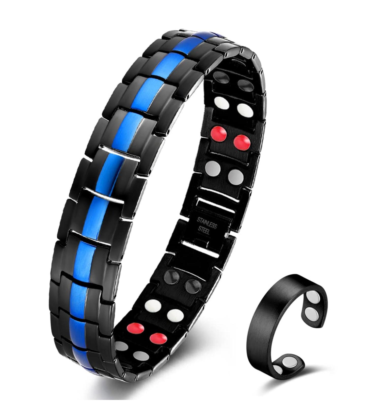 Vicmag Titanstahl Magnetic Hardship Men - Ultra-Strength Double-Row Magnet with Adjustment Tool & Gift Box | International Shipping - Buy Online on GoSupps.com